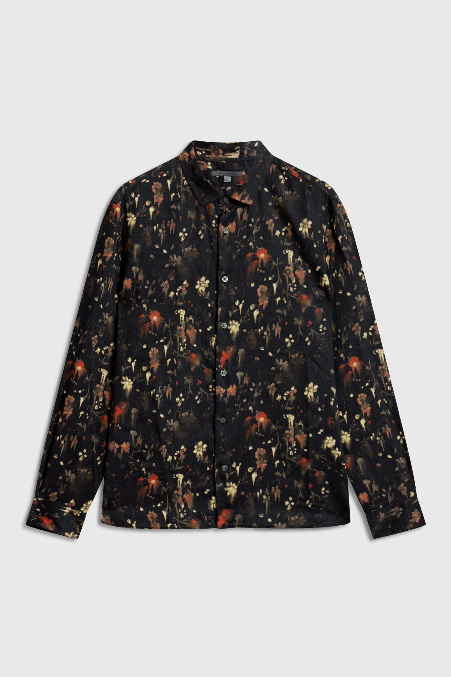 ROSS LS SHIRT DARK BROWN 2