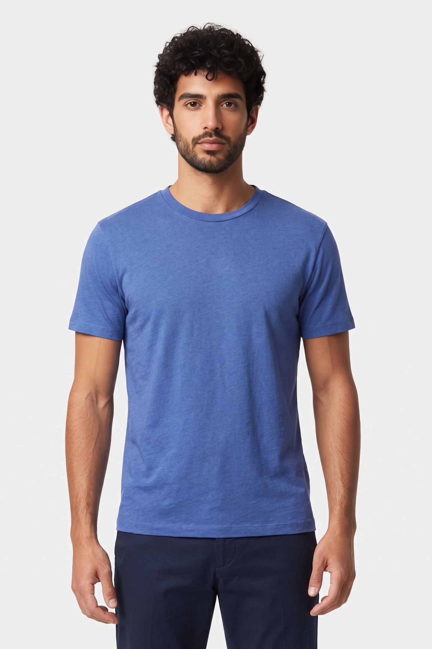 OKOBO T-SHIRT DEEP BLUE 1