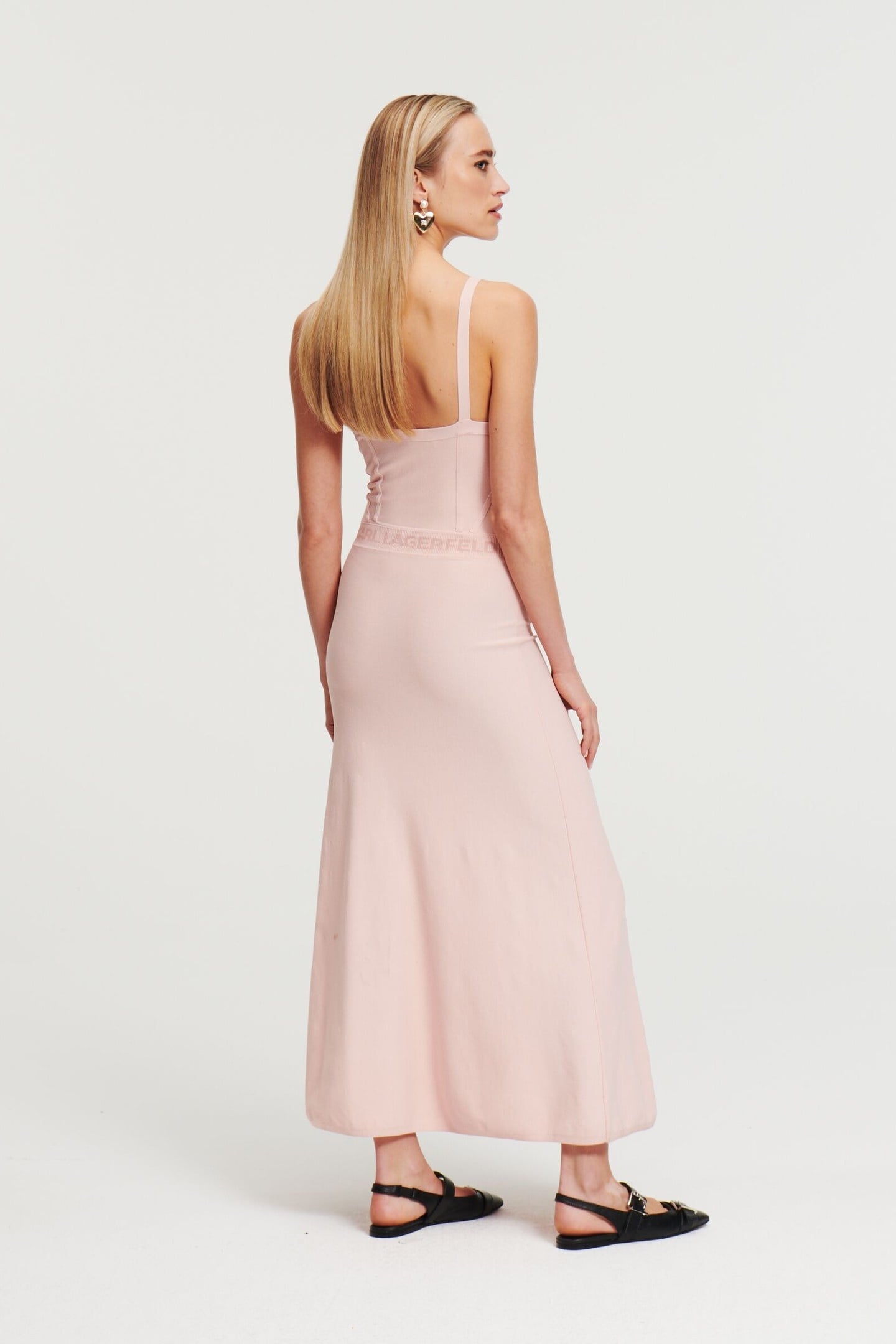 SLEEVELESS KNIT DRESS ROSE SMOKE 2