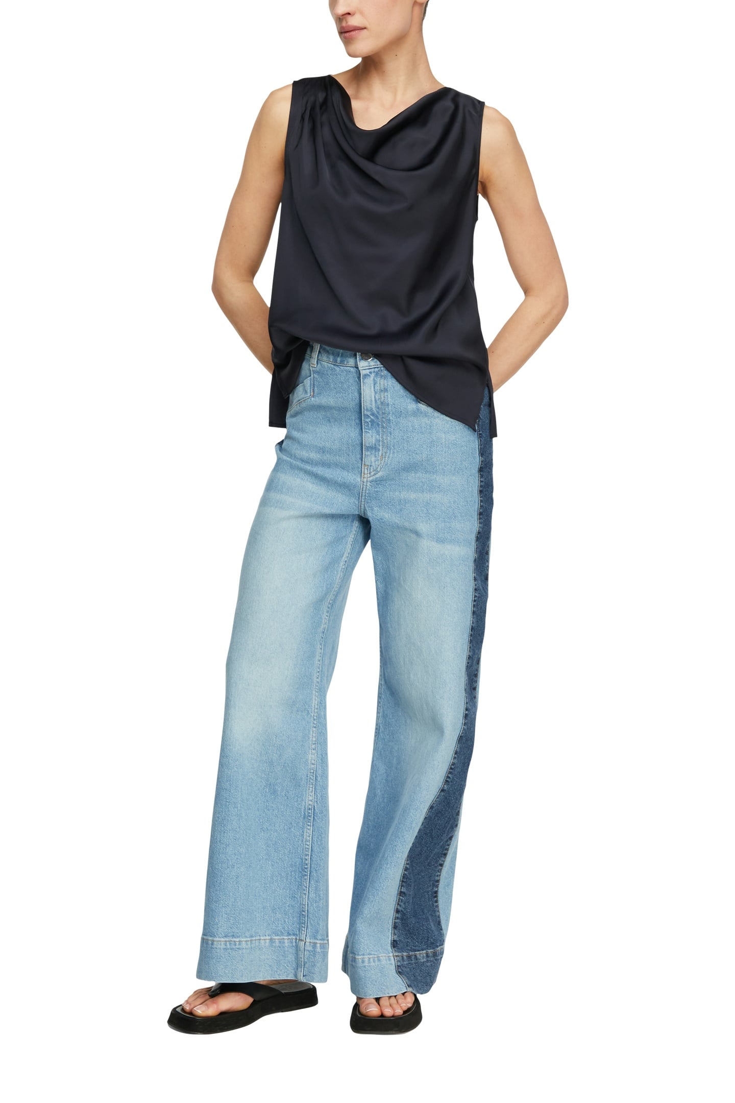 COMMA BLOUSES MARINE 2