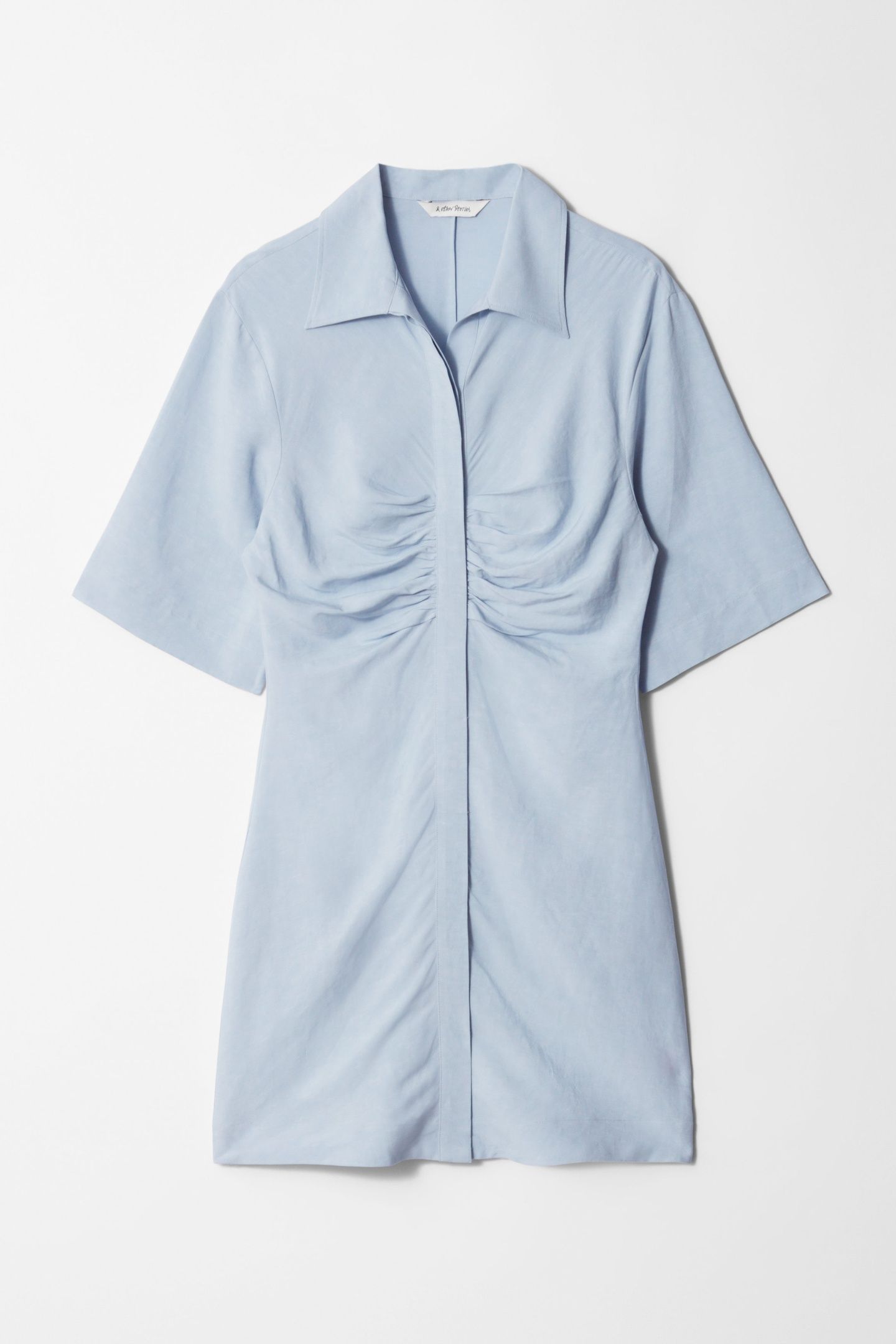 ALLY SHIRT DRESS BLUE 3