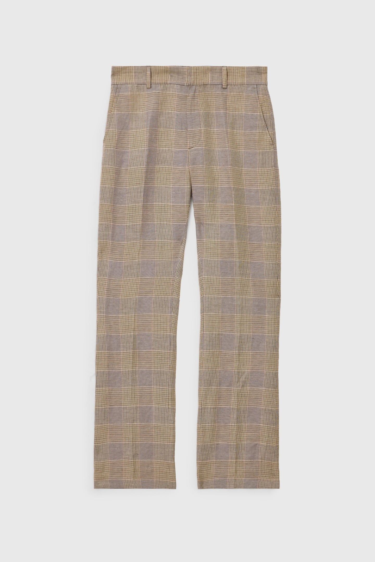 BLEECKER PANTS - BOOTCUT PANTS WITH SLIG DARK TAN 2