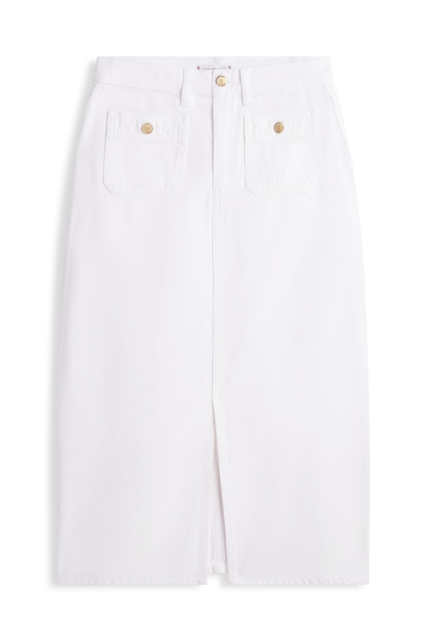DENIM WHITE MIDI STRAIGHT JEANS OPTIC WHITE 4