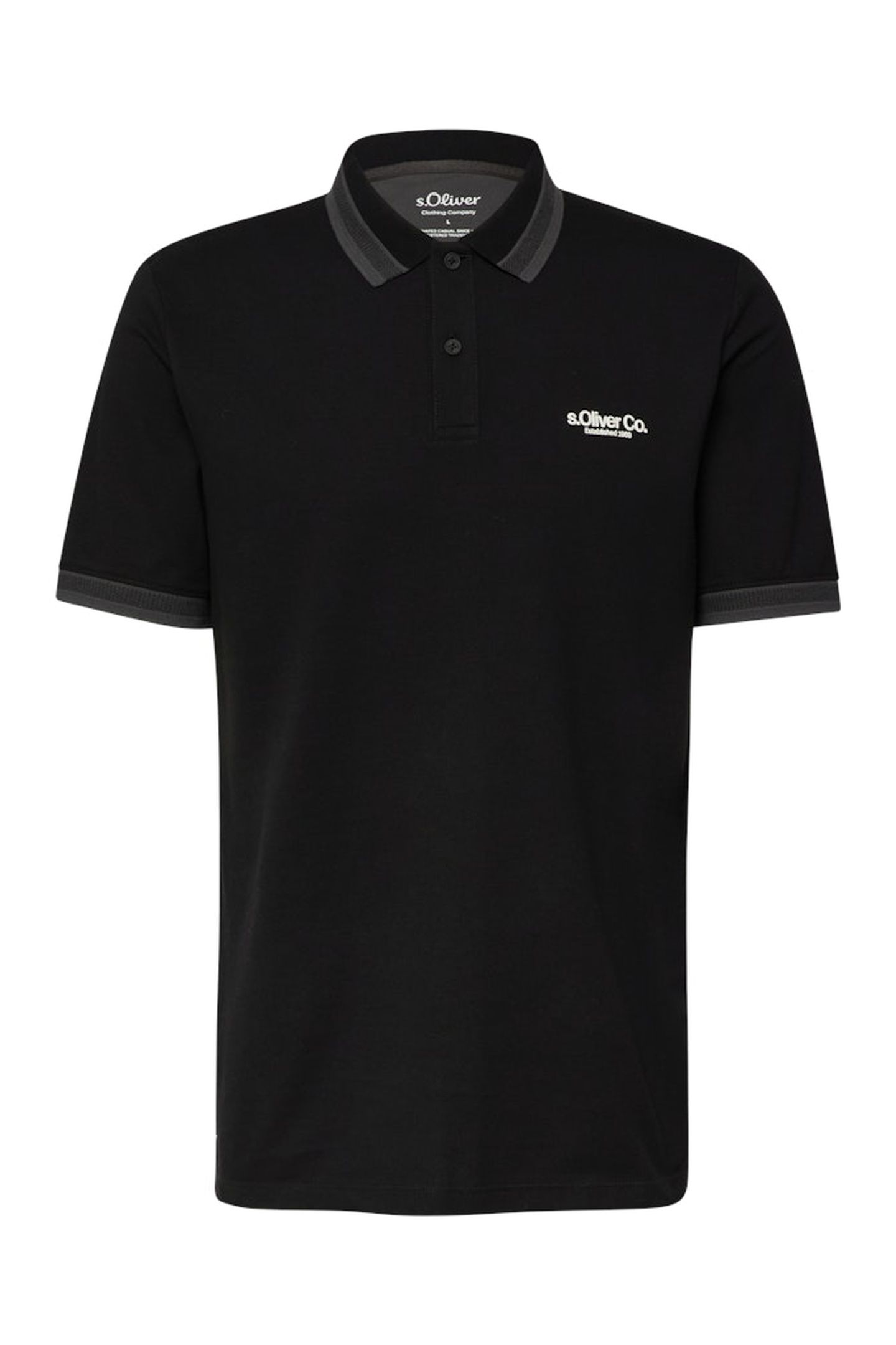 S.OLIVER POLOSHIRTS BLACK 8