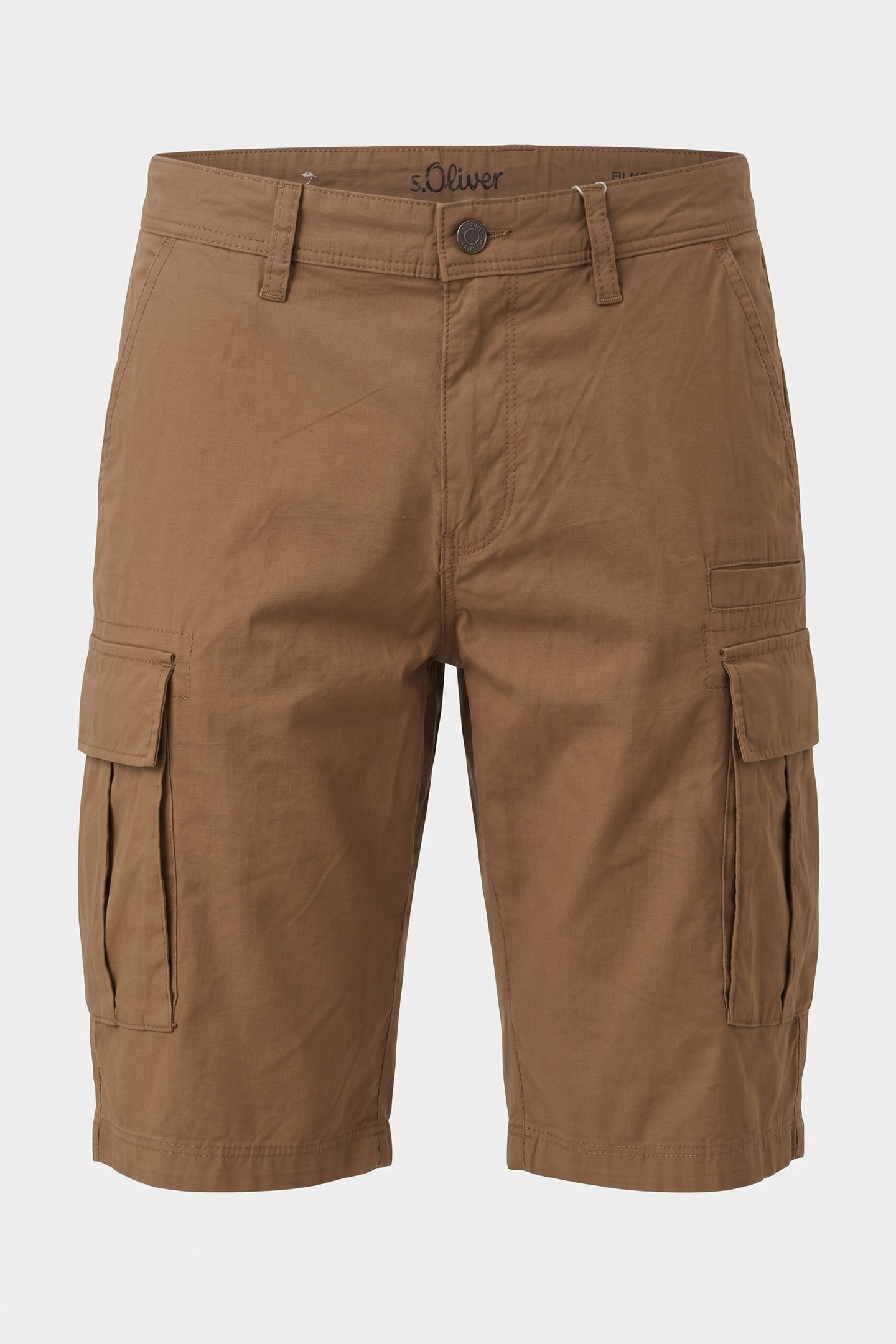 S.OLIVER SHORTS BROWN 3