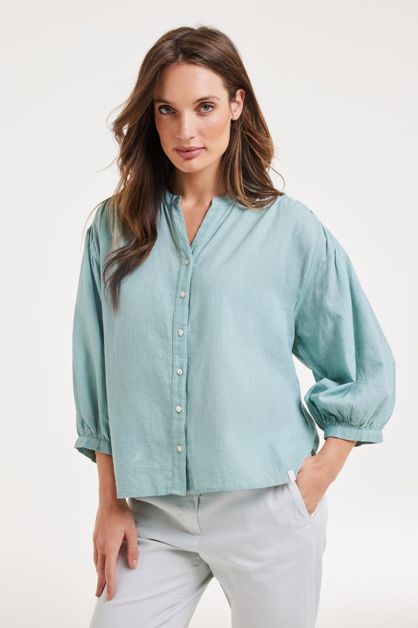 BLOUSE SENNA SURF GREEN 1