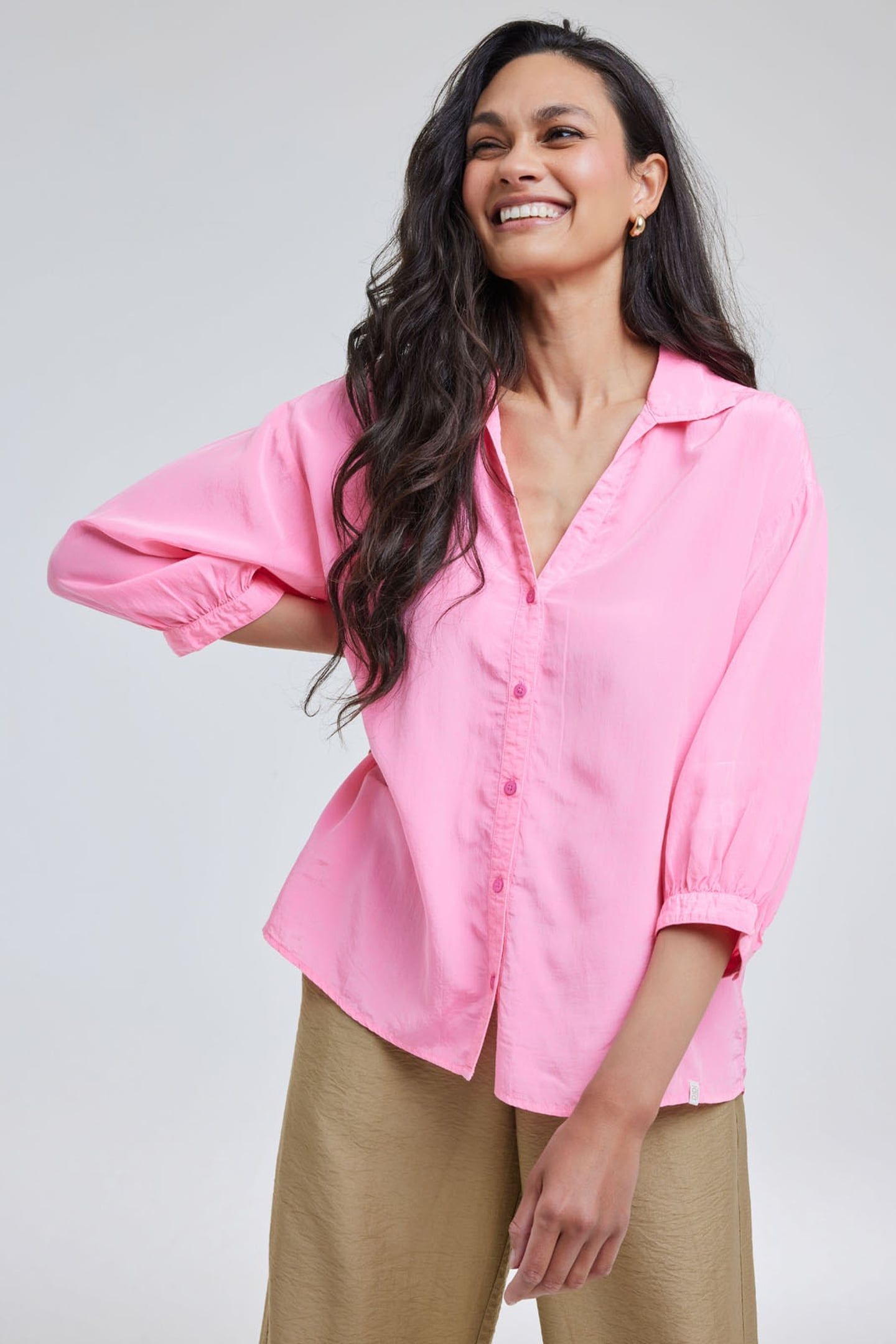 BLOUSE NENA NEON PINK 1