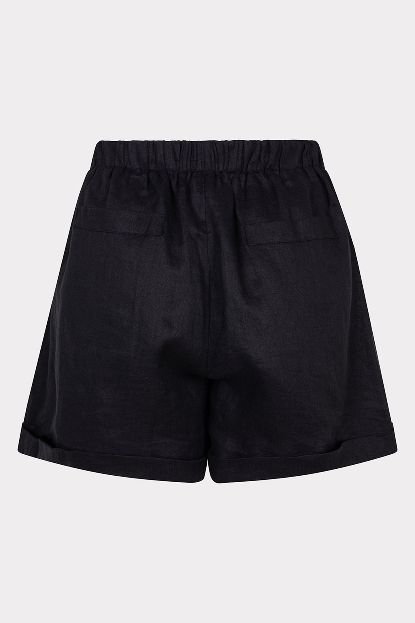 SHORTS LINEN BLACK 5