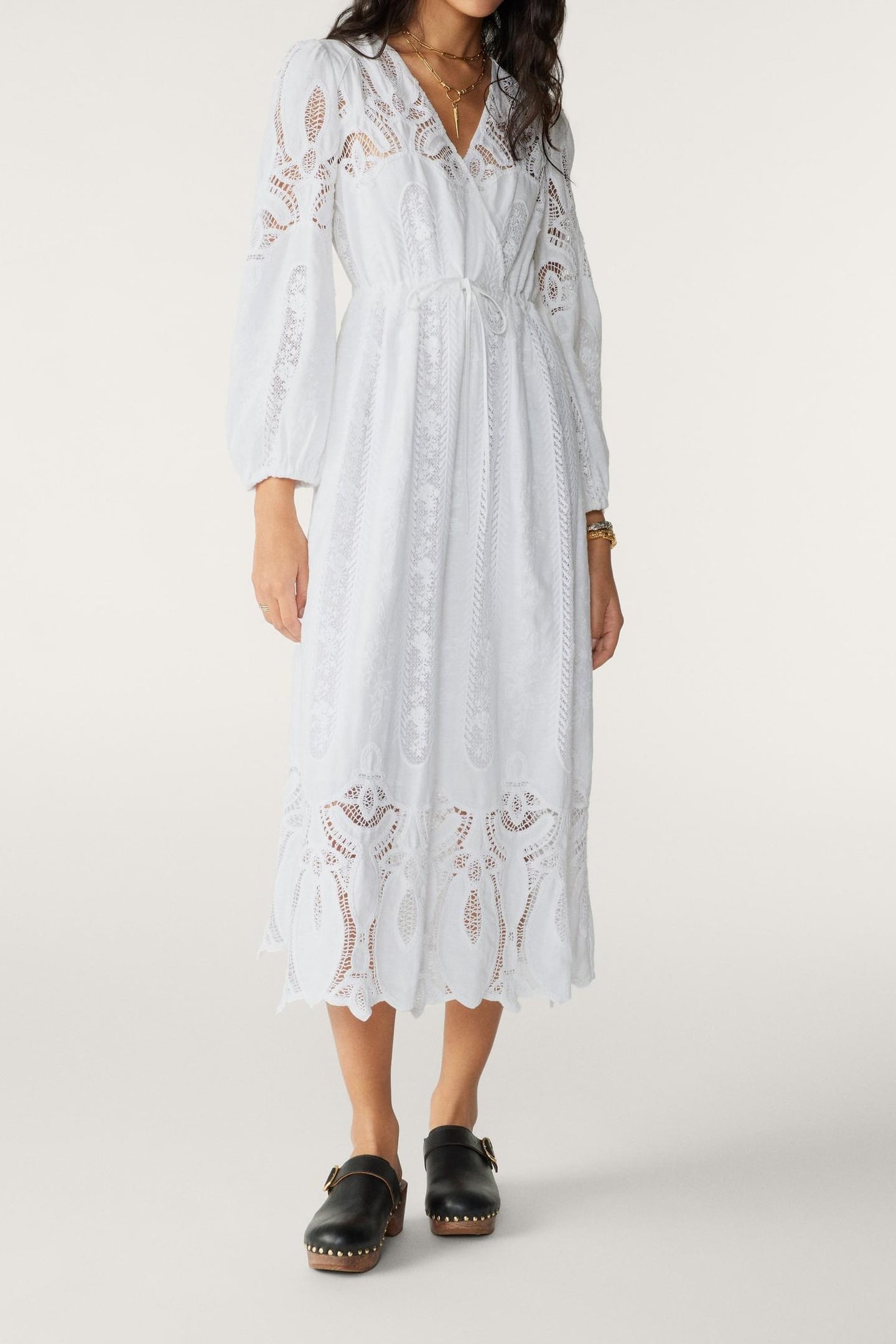 ROBE ELOISE ECRU 1