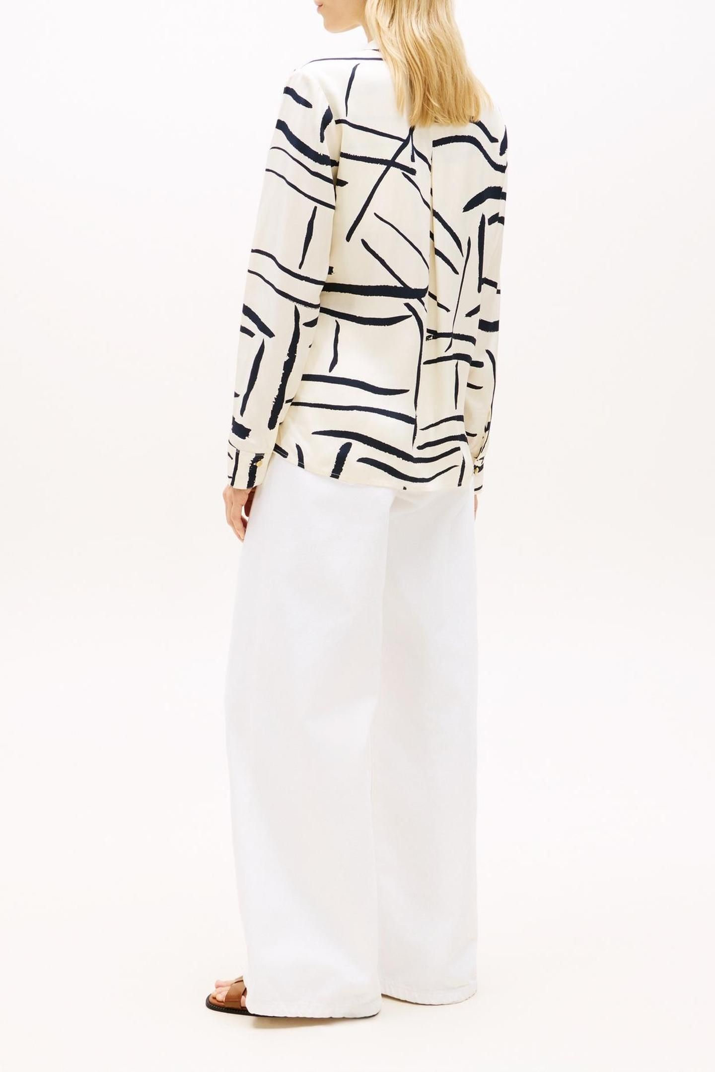 VIS TWILL BUTTON UP FLAG FEATHERS CALICO 2