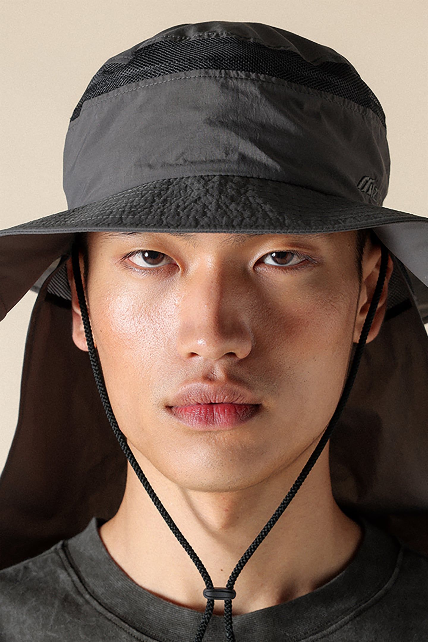 UNISEX SL SUNSHADE HAT ASH BLACK 1