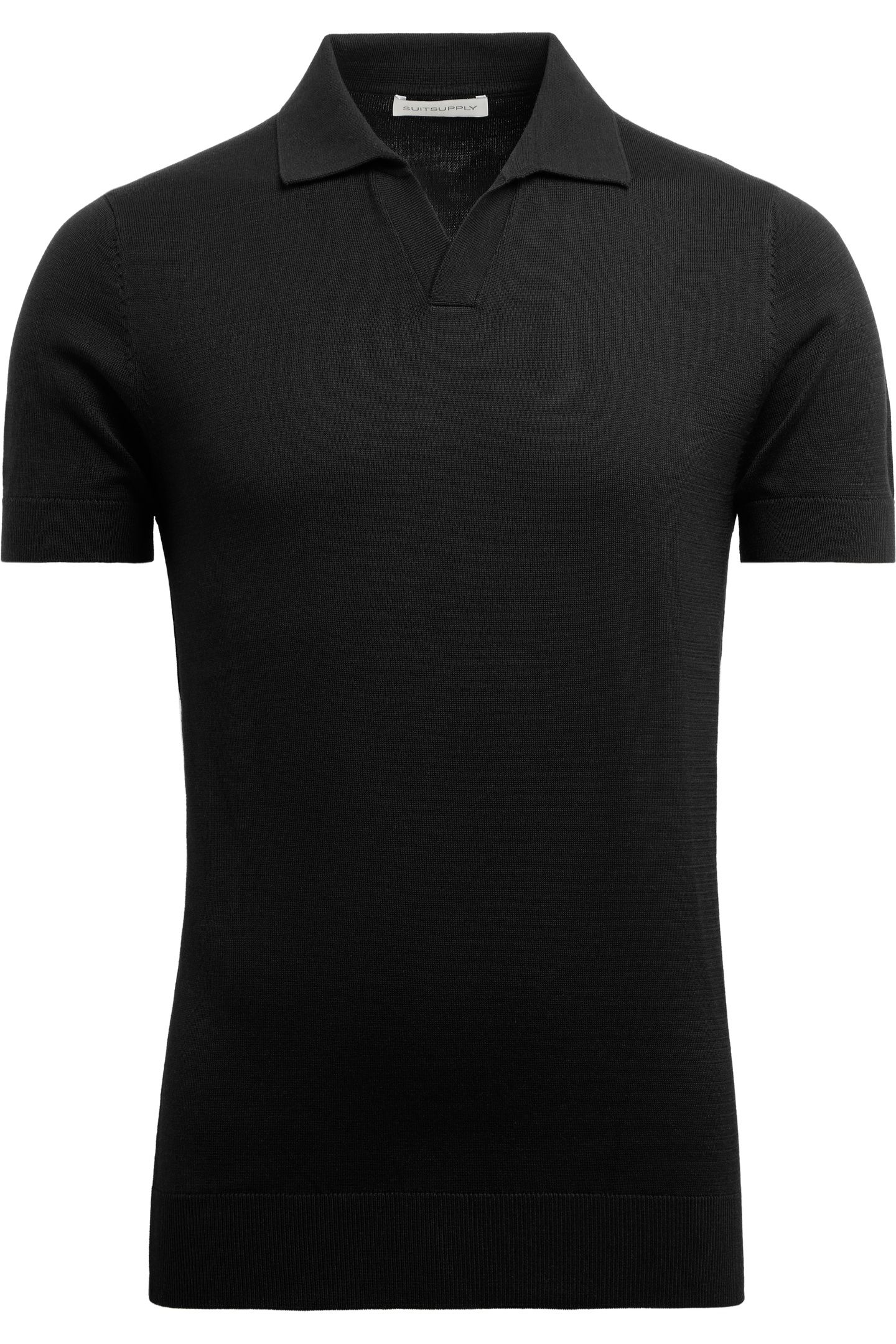 BUTTONLESS POLO BLACK POLO BLACK 7