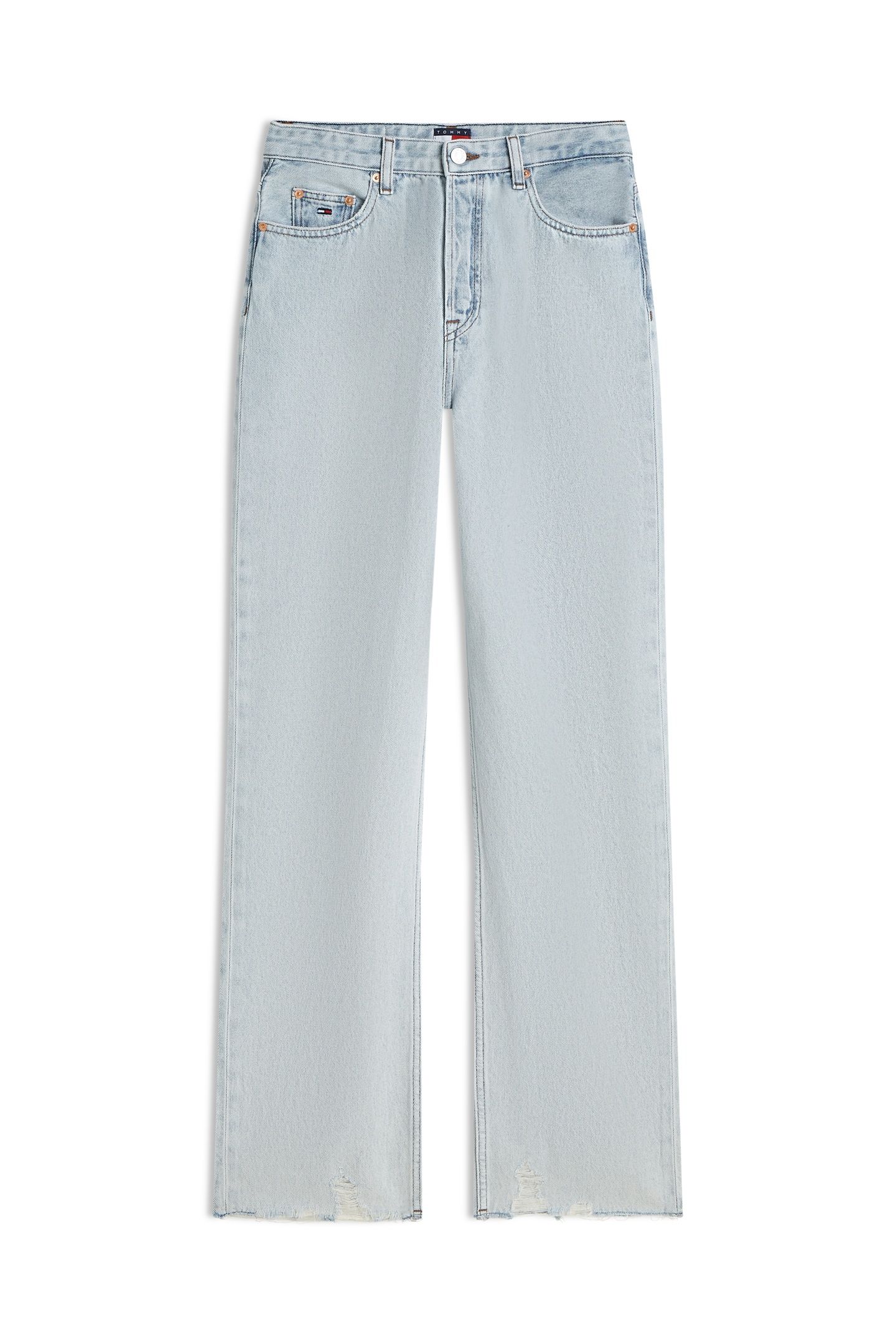LAYLA HIGH RISE SLIM STRAIGHT DENIM LIGHT 4