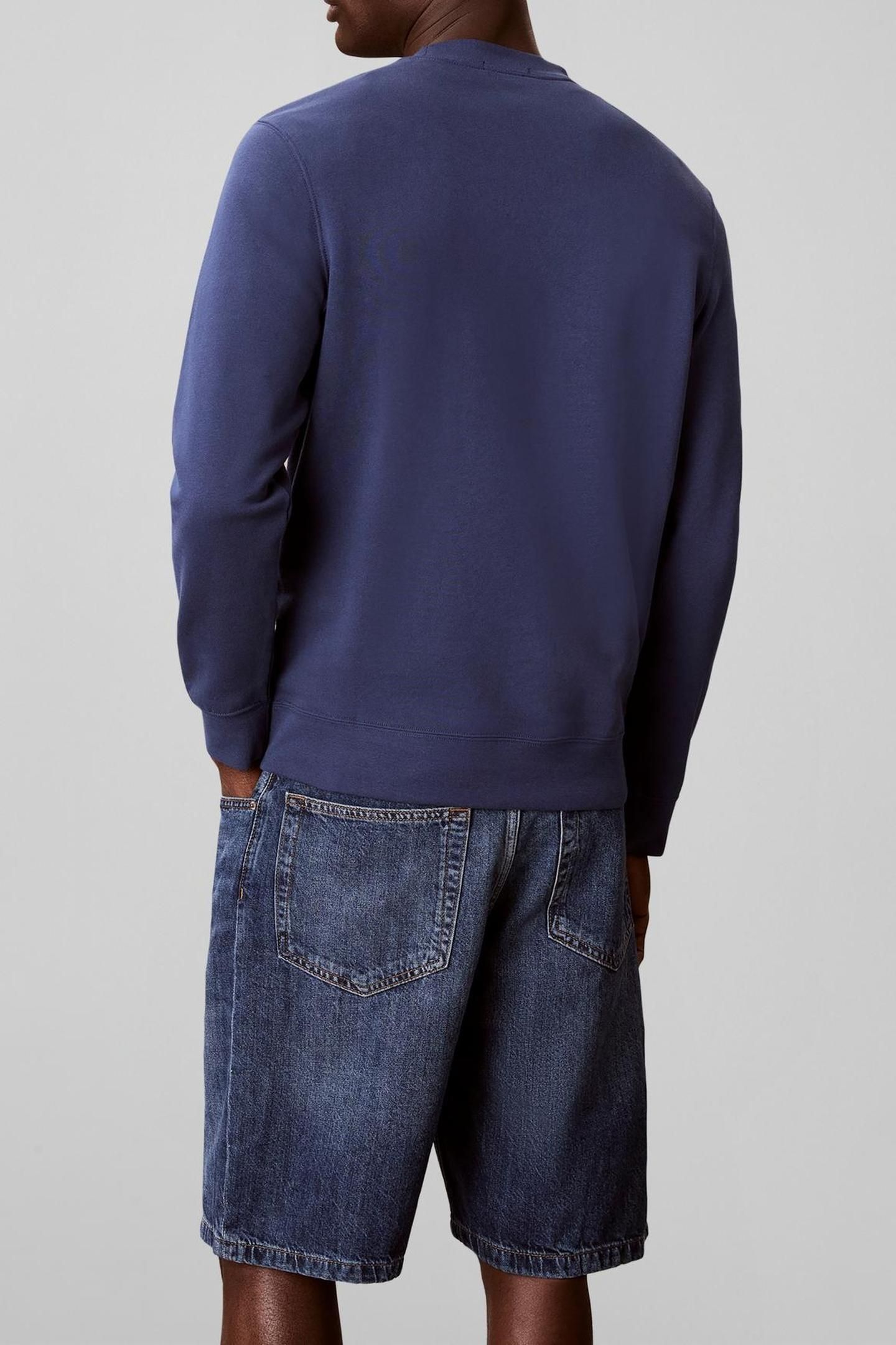 LONG SLEEVE CLASSIC 350GSM TERRY SEASONAL DARK DENIM 2