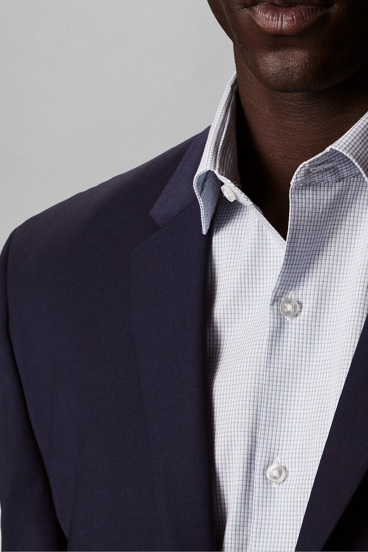 SLIM ESSENTIAL POPLIN SHIRT DENIM DAY 6