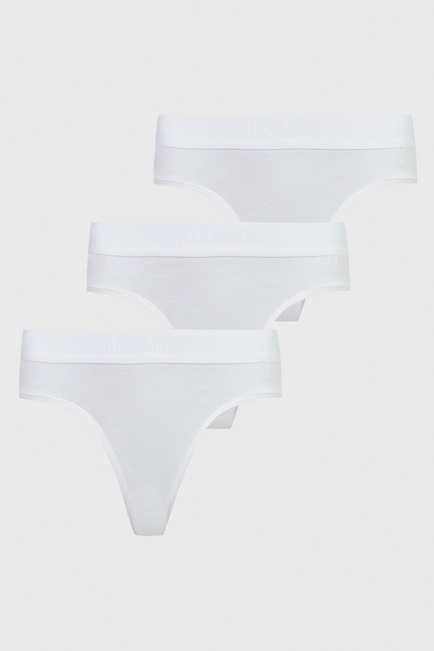 BETHA THONG 3 PACK OPTIC WHITE 6