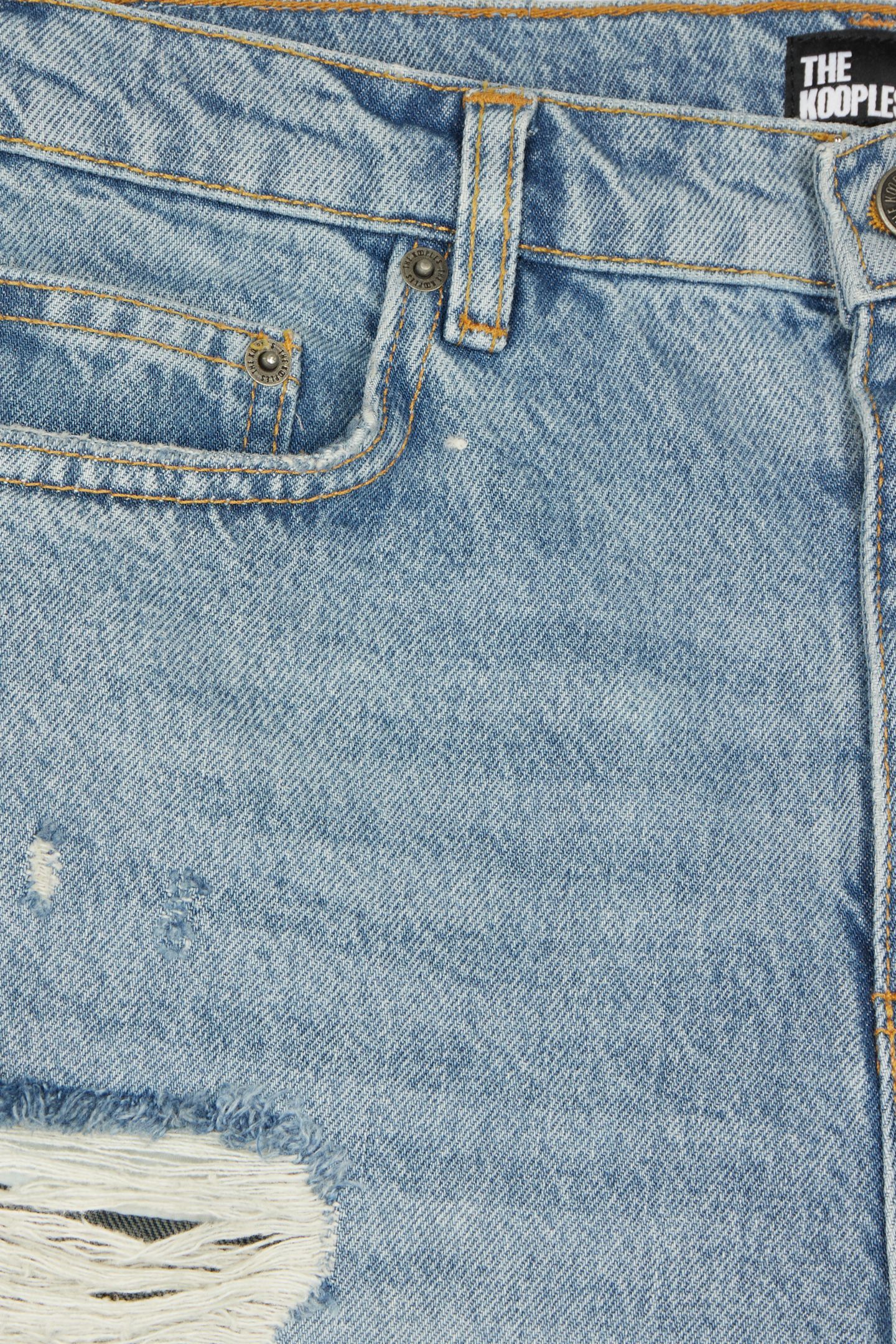 DENIM SHORTS MEDIUM BLUE 7