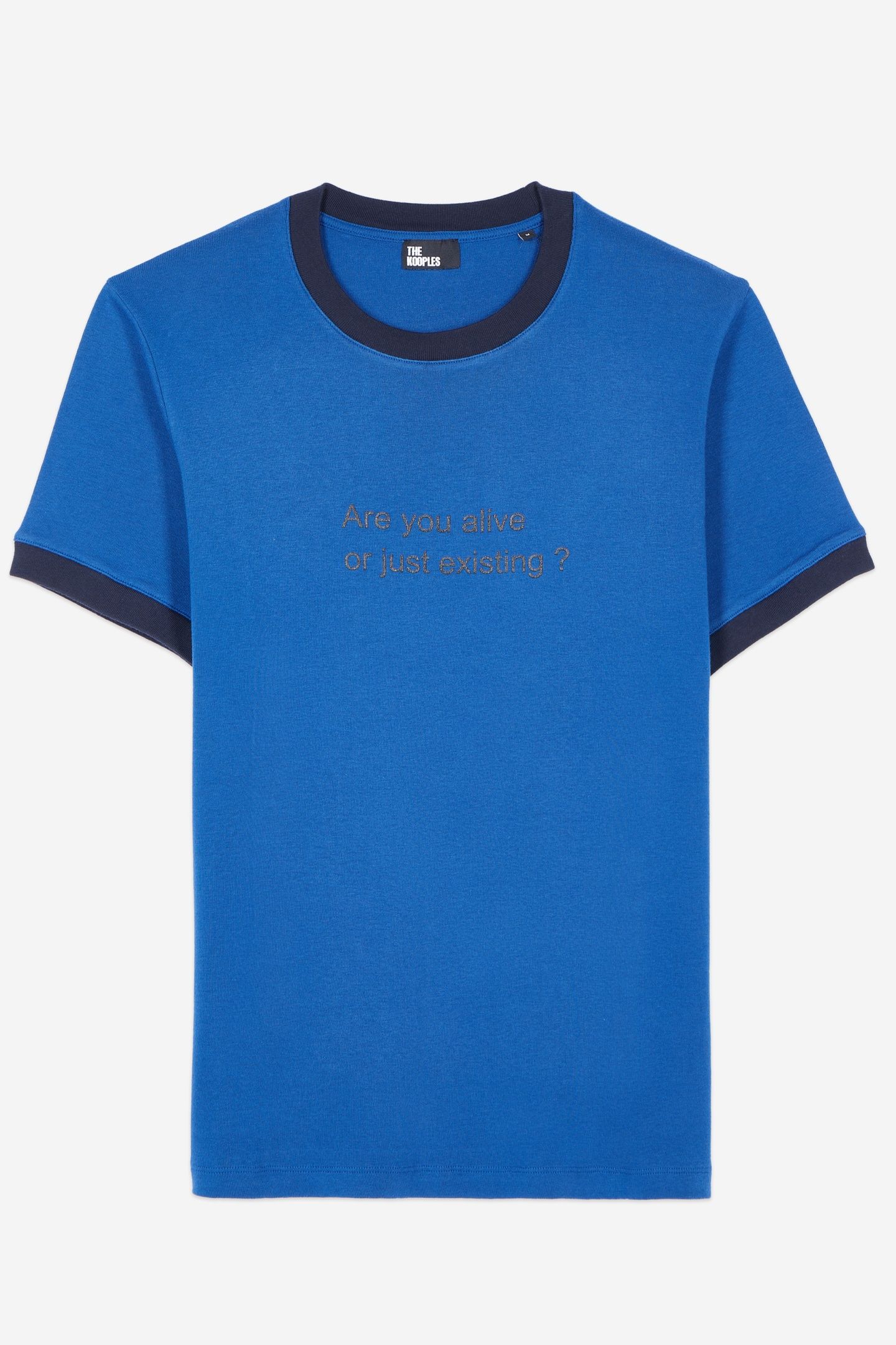 SHORT-SLEEVED T-SHIRT WITH PRINT ON THE FRONT BLUE BRUT 2
