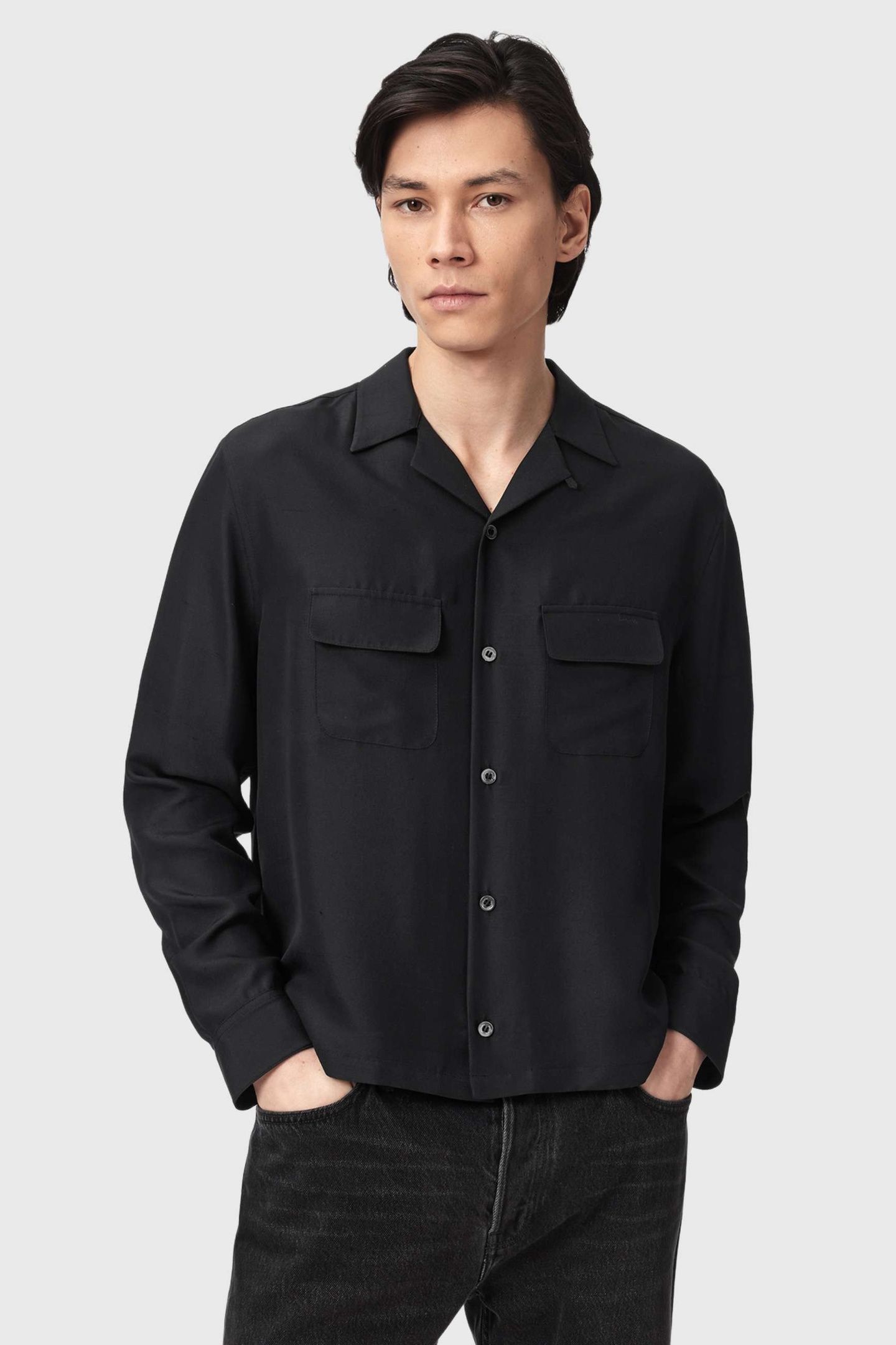 RAVENOR LS SHIRT BLACK 2