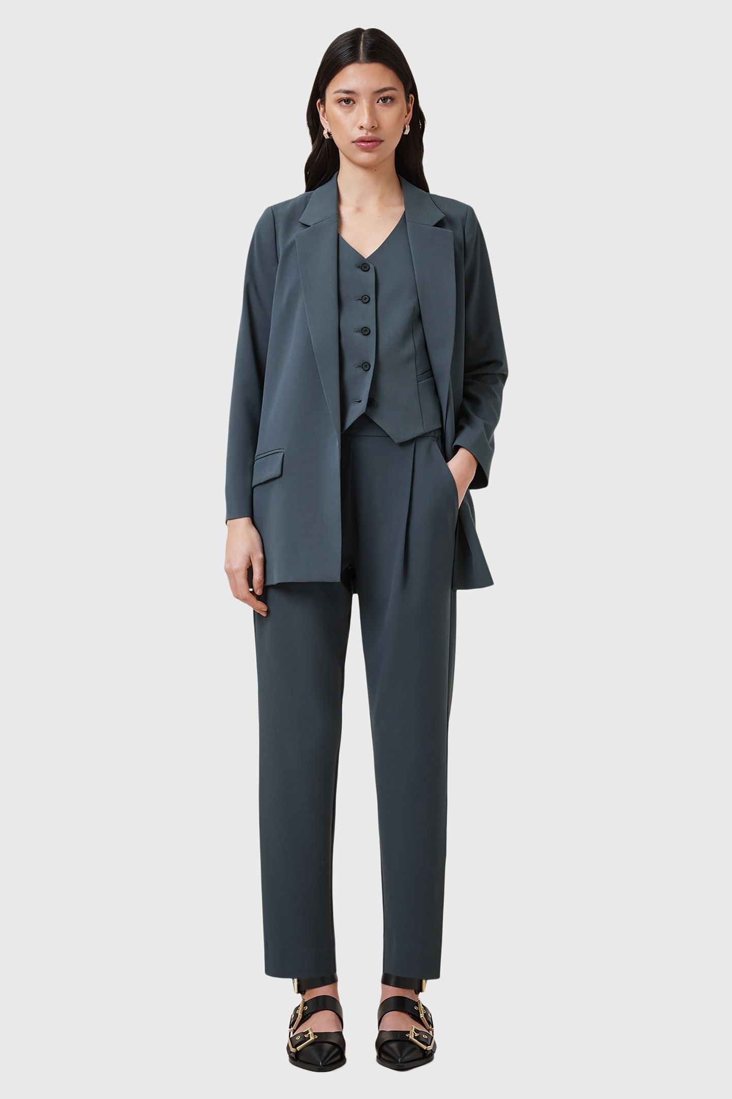 ALEIDA TRI TROUSER TURBULENCE GREY 1