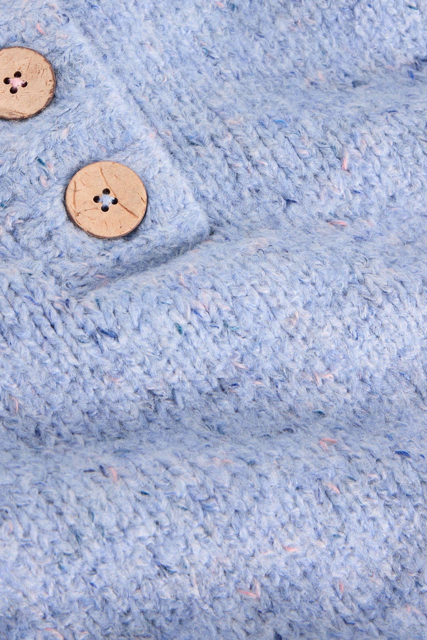 BELLA BUTTON JUMPER BLUE MULTI 5
