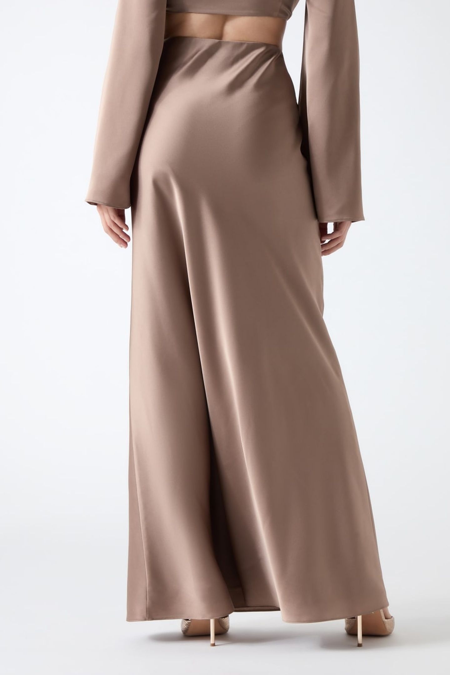 MONICA LONG SKIRT BUFF TAUPE 2