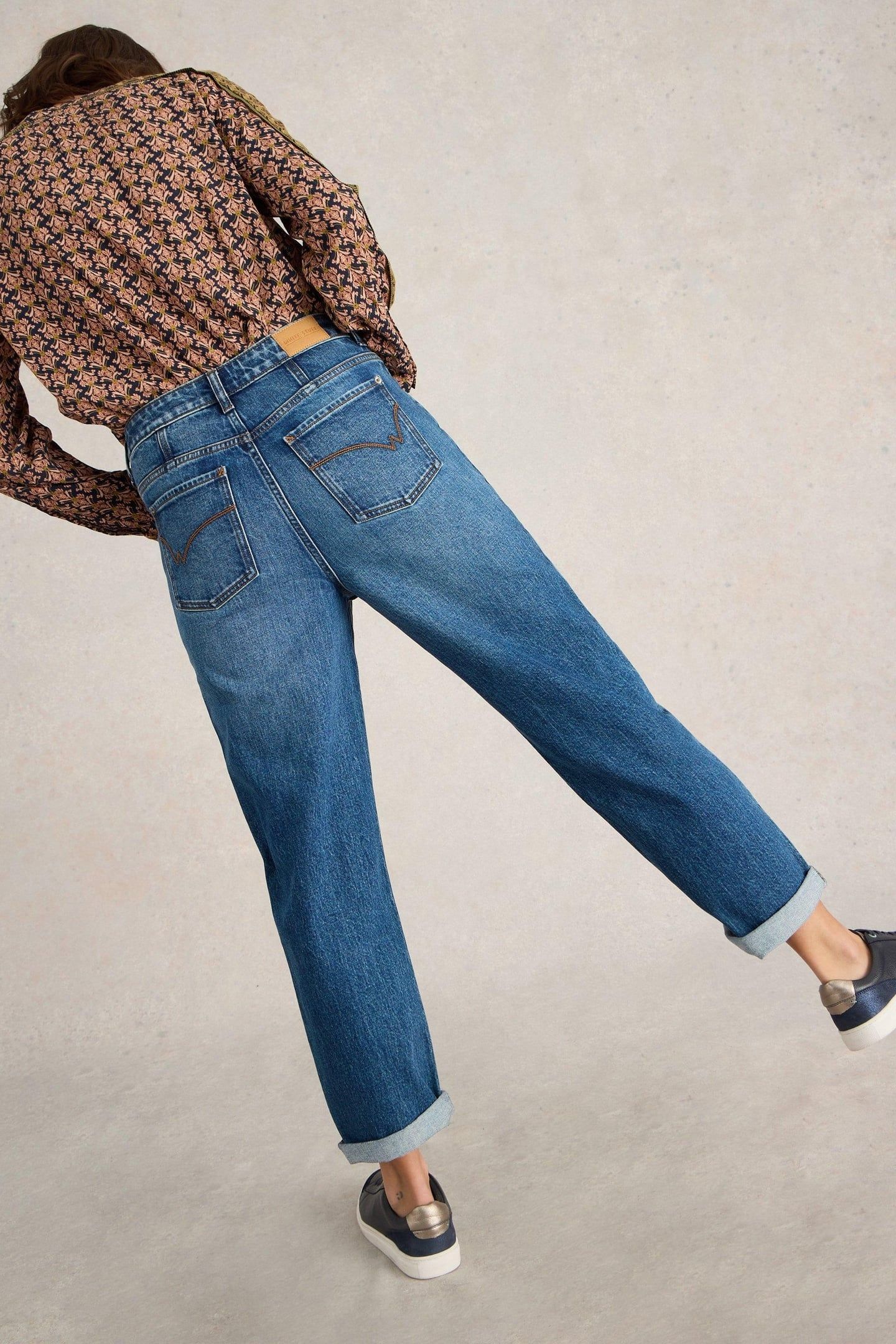 CHARLIE STRAIGHT JEAN DARK DENIM 2