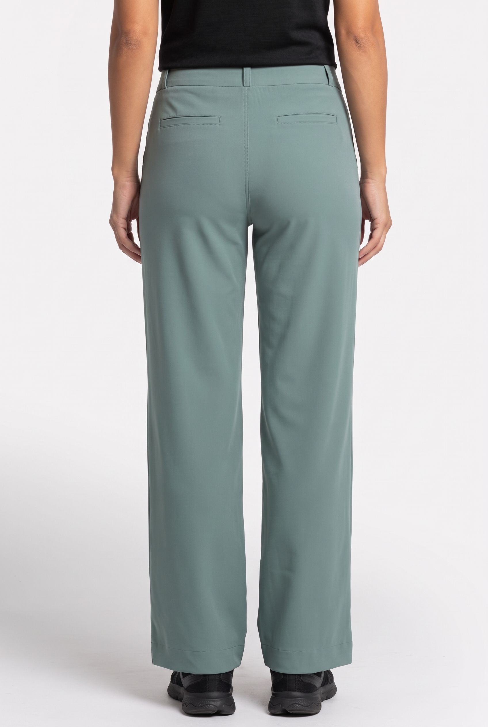 MARILON TROUSERS DARK SAGE GREEN 2