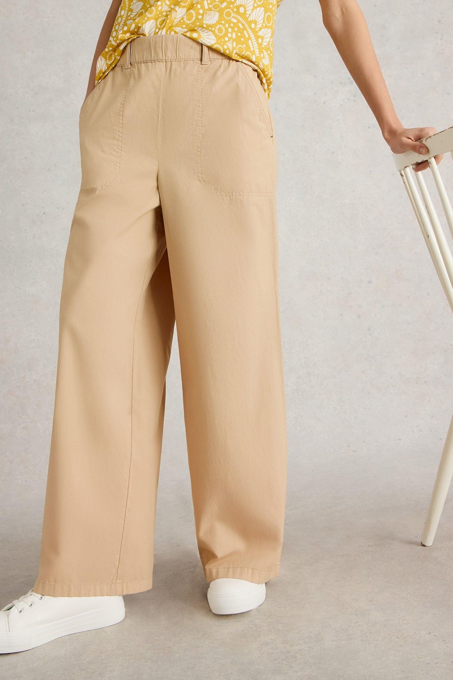 HARLEY COTTON TROUSER LIGHT NATURAL 7