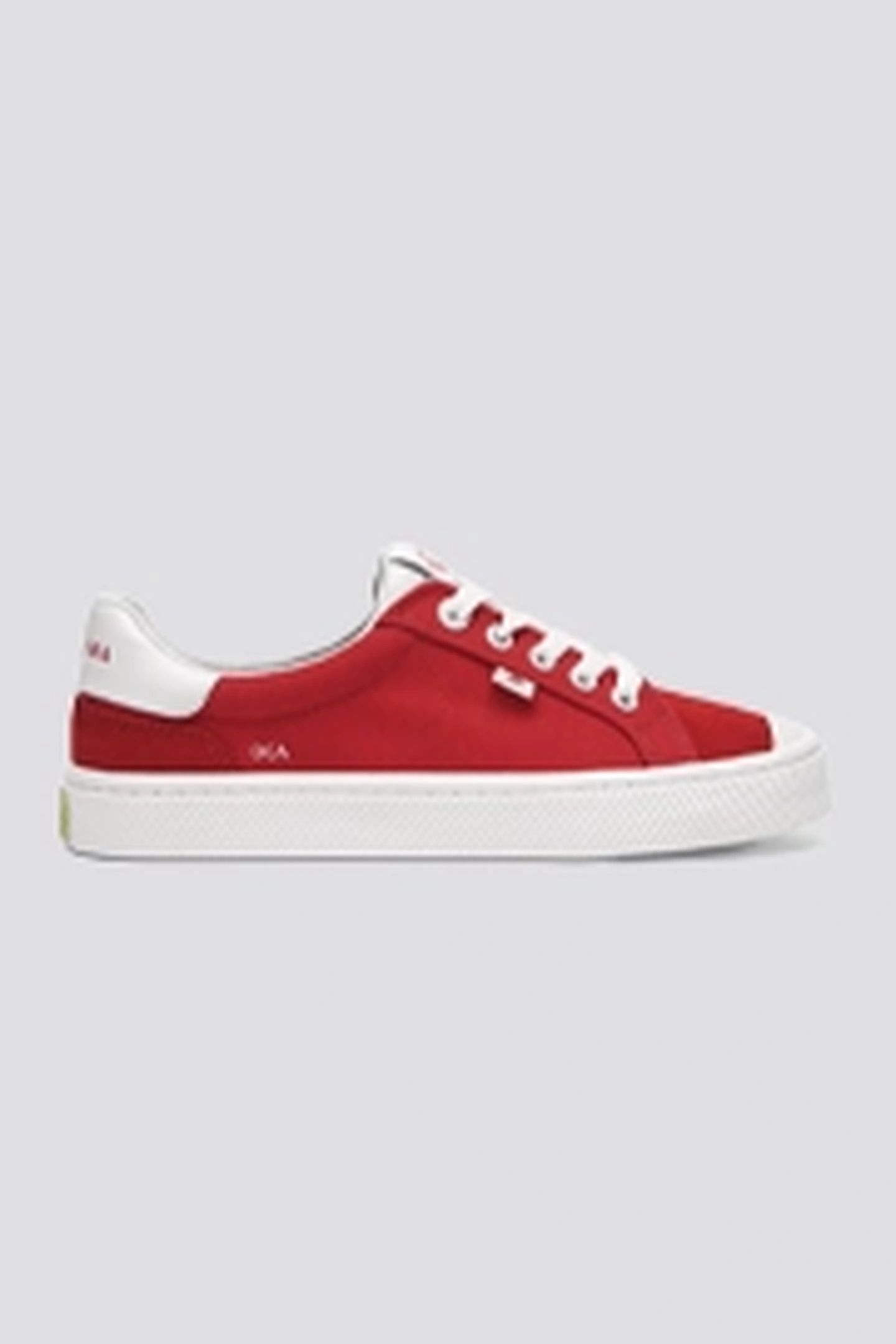OCA NYLON AND SUEDE SCARLET RED 1
