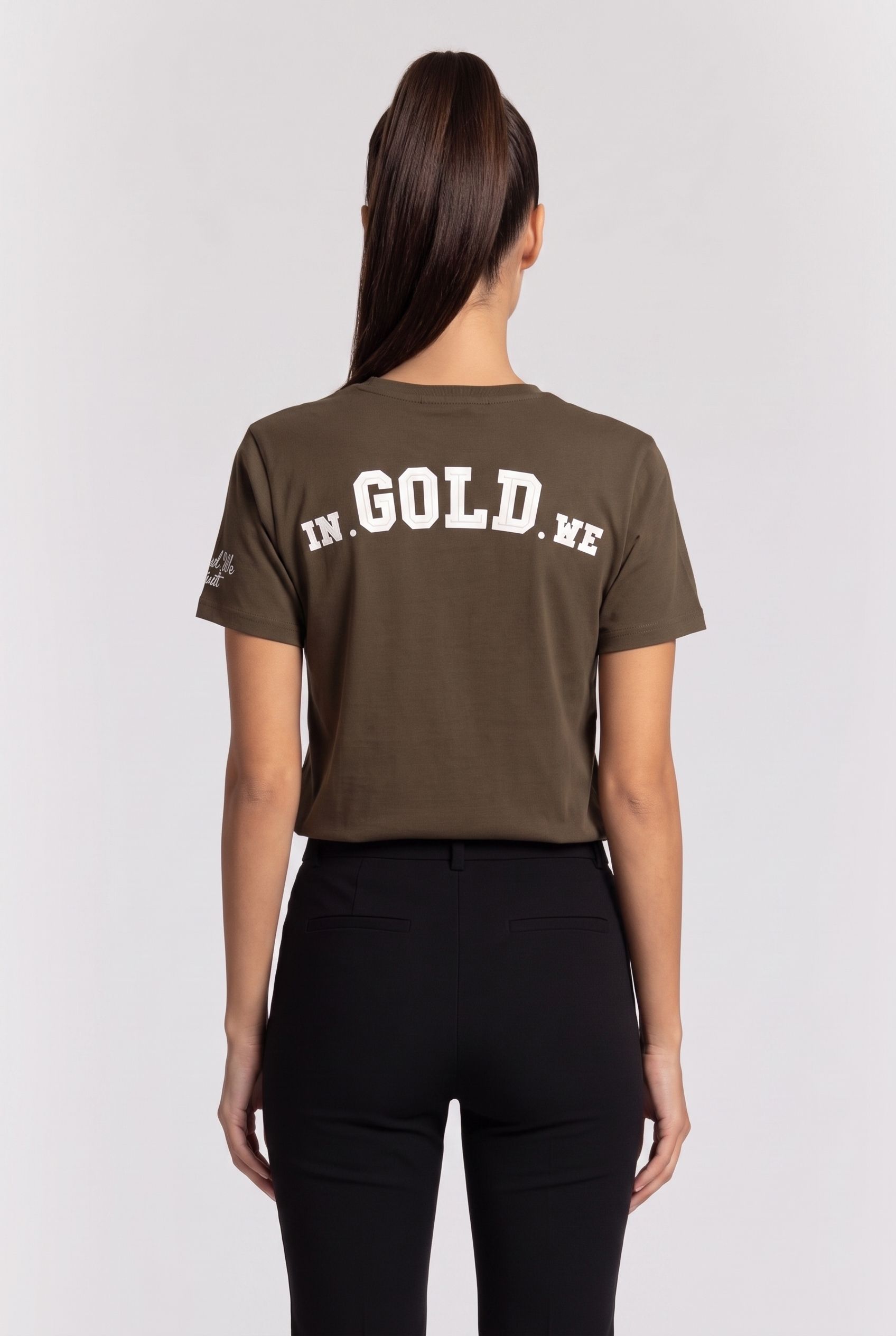 PAINT T-SHIRT DARK GREEN 3