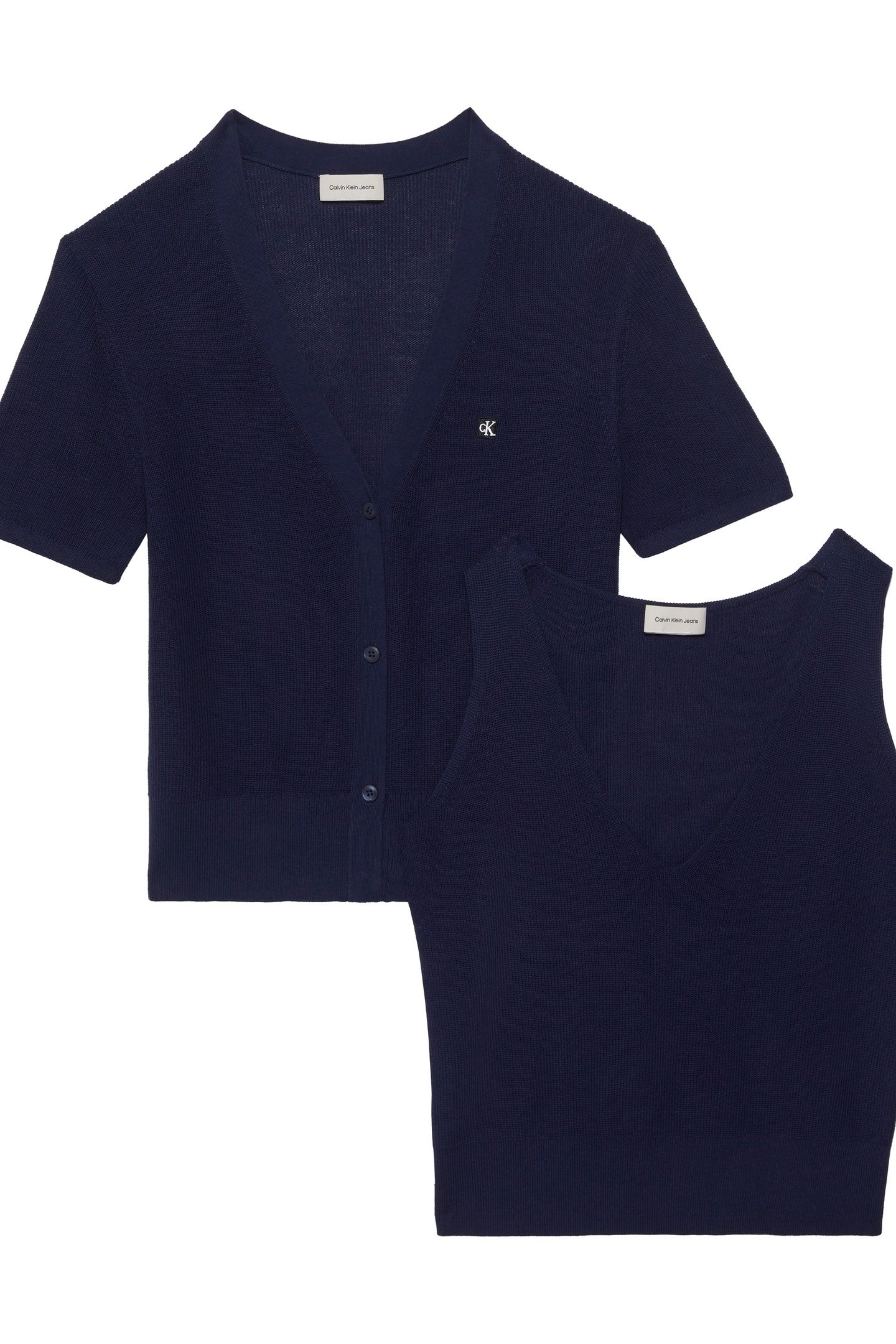 SS COTTON TWINSET EVENING BLUE 4