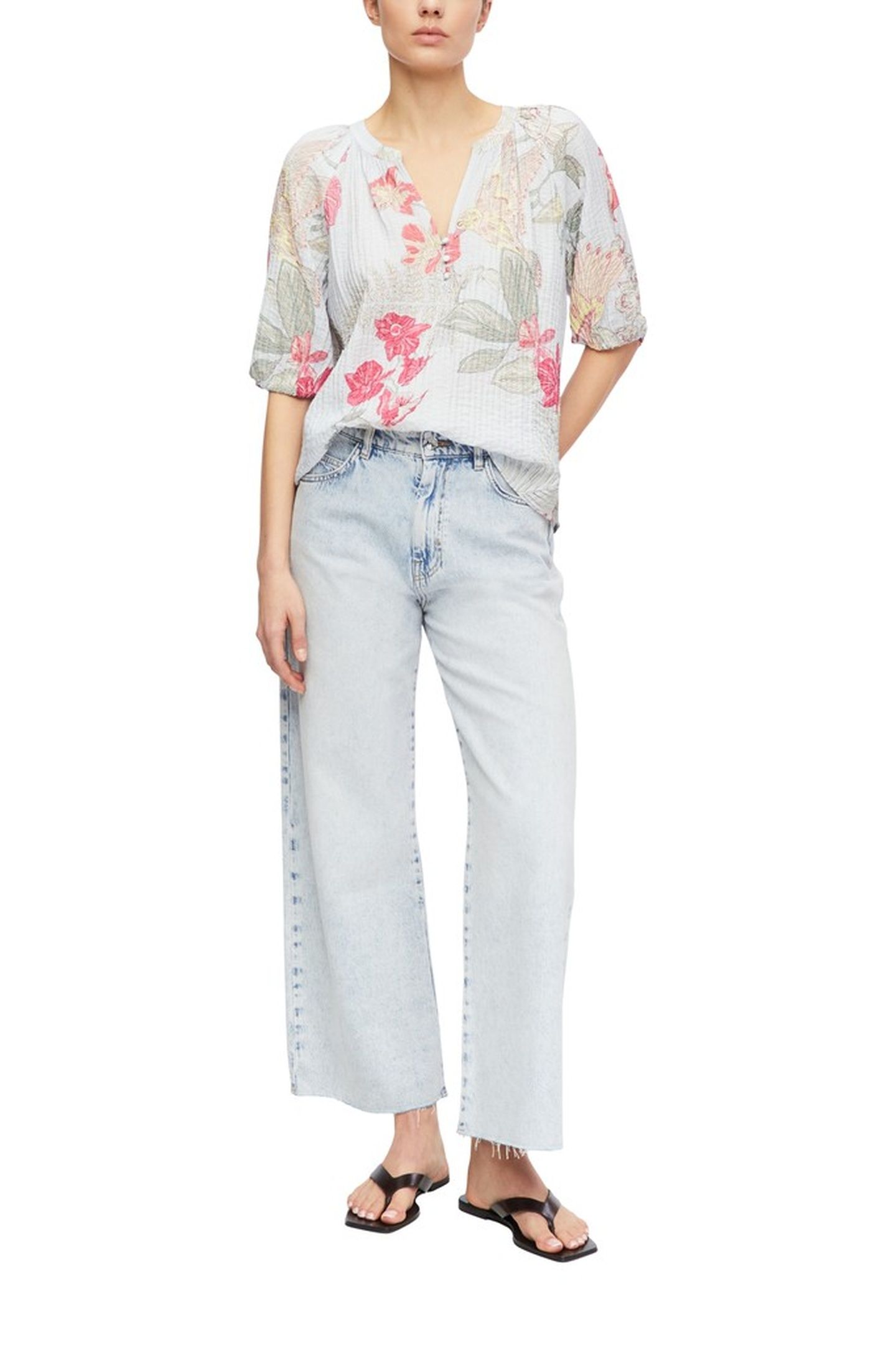 COMMA BLOUSES BLUE 3