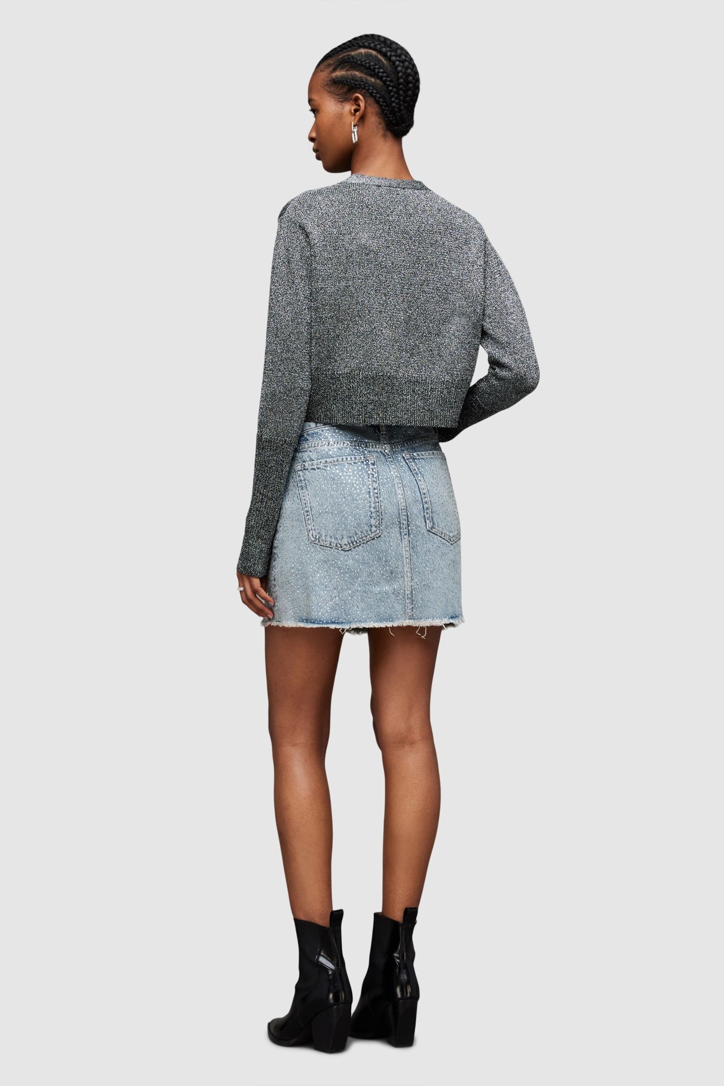 WENDEL CRYSTAL SKIRT LIGHT INDIGO 4