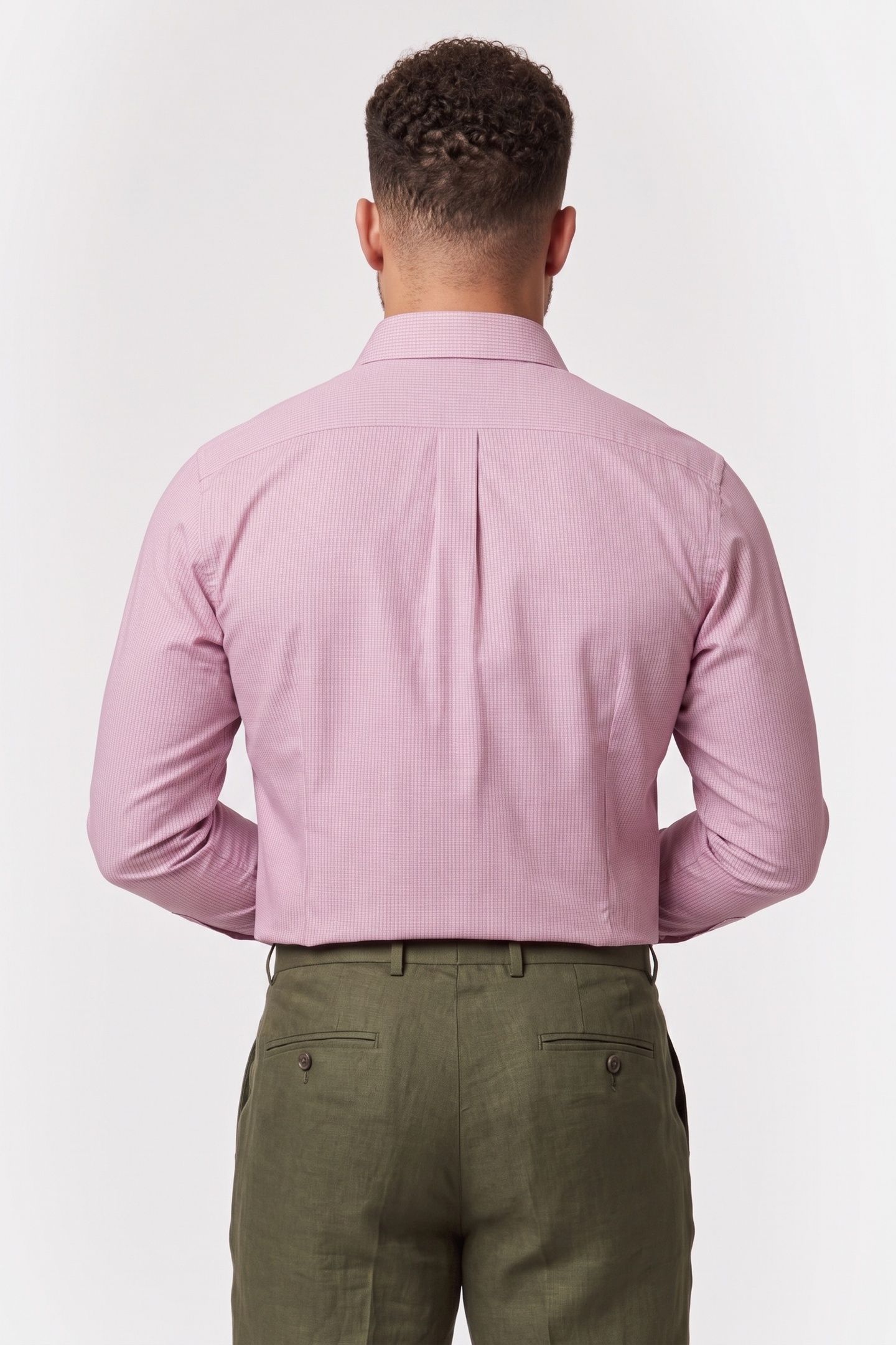 SLIM ESSENTIAL POPLIN SHIRT RED BRICK 2