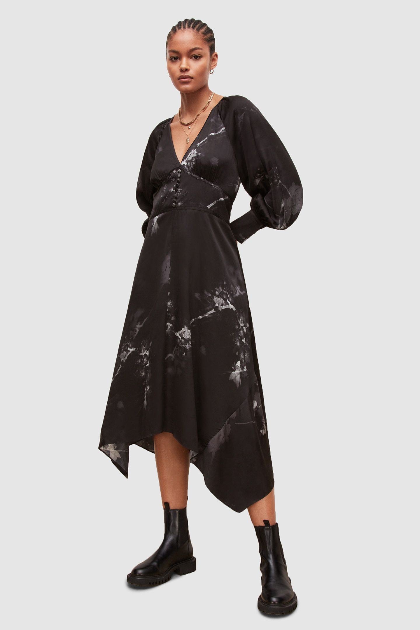 RENATA UME DRESS BLACK 2