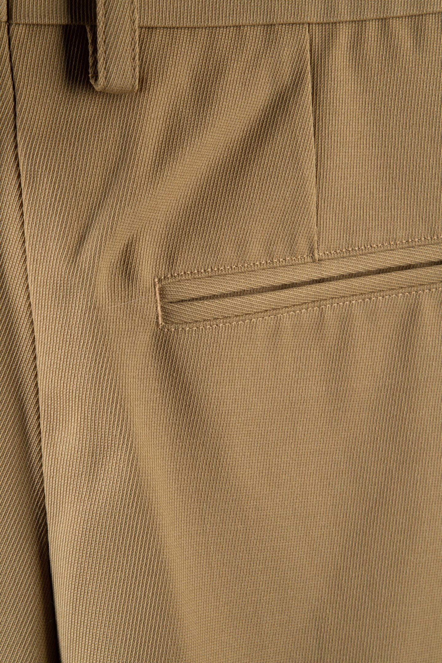 EBBA HEAVY WOOL TWILL KHAKI 4