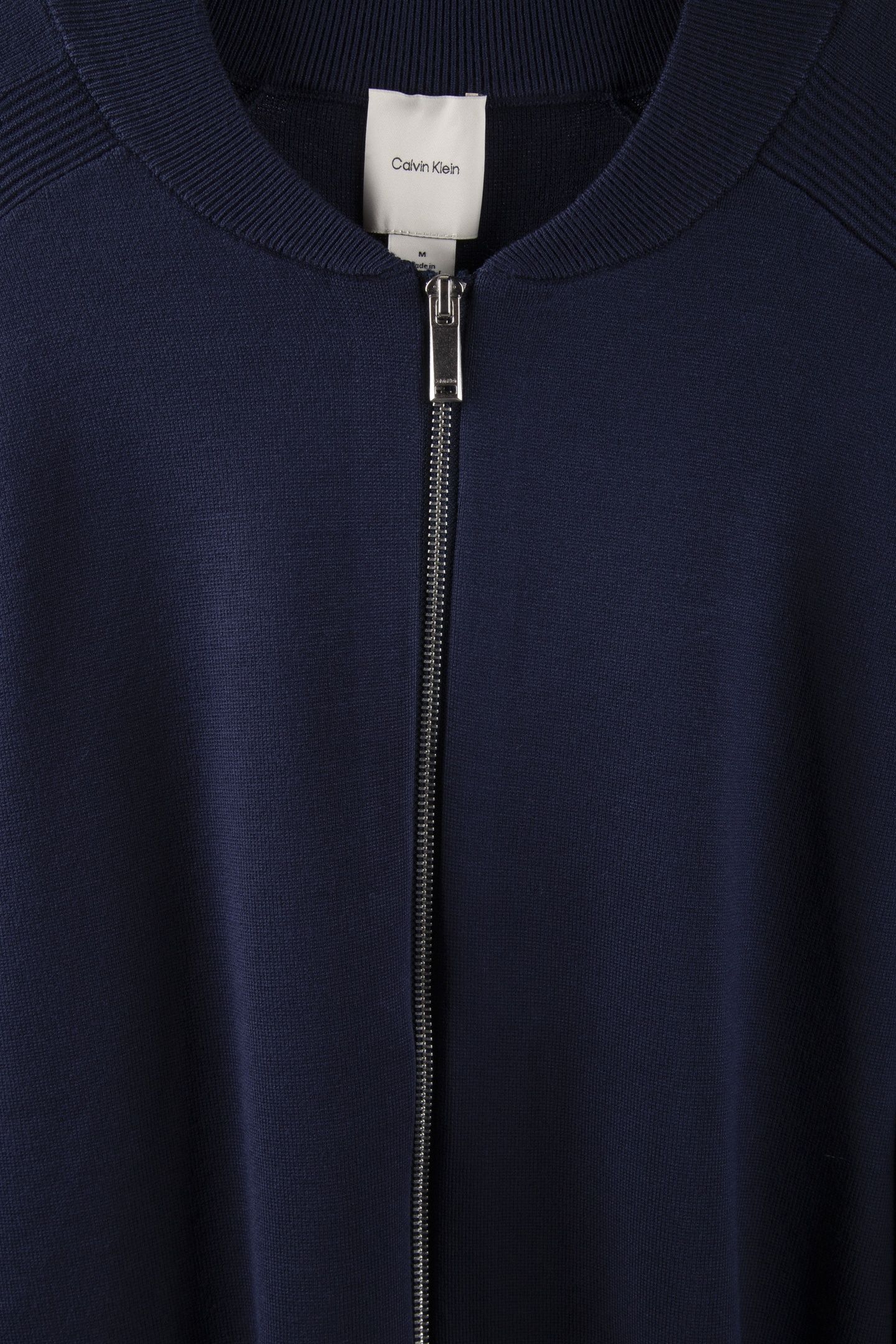 TECHNICAL ZIP-UP SWEATER DARK SAPPHIRE 5