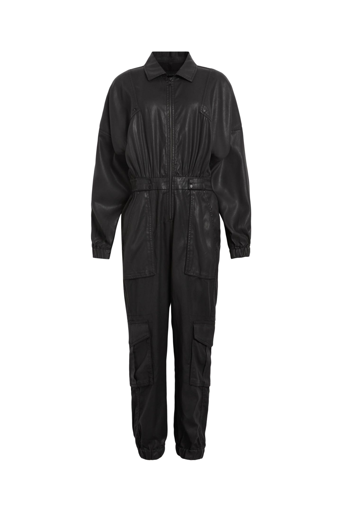 FRIEDA DENIM JUMPSUIT BLACK 4