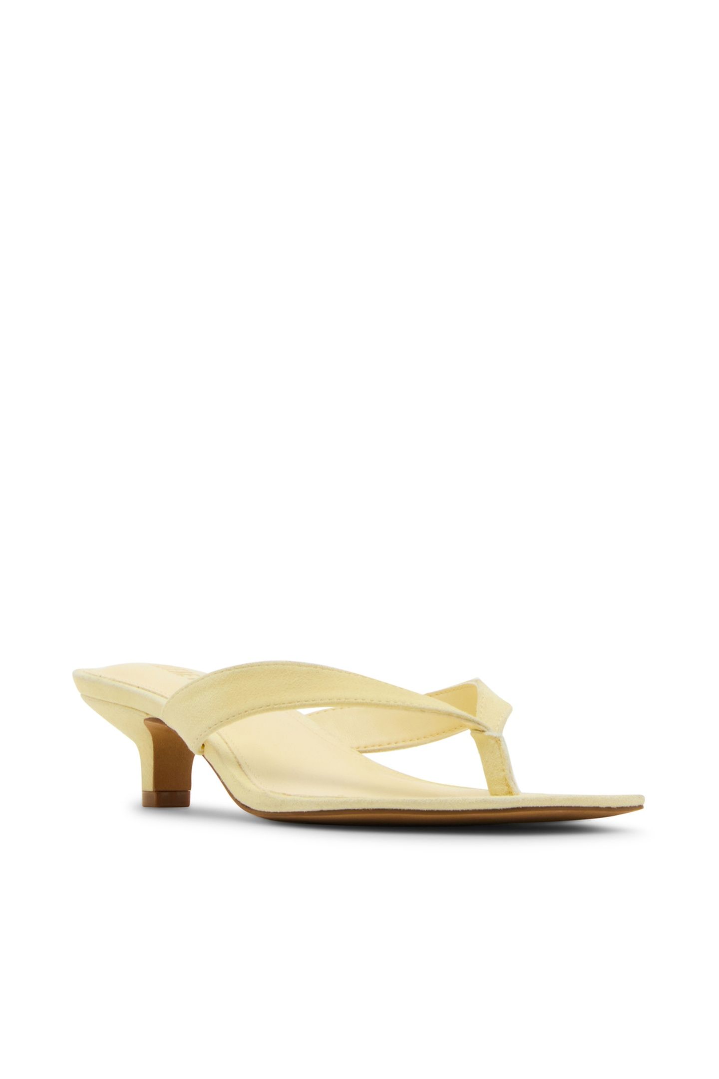 TRACIE SANDALS YELLOW SUEDE 3
