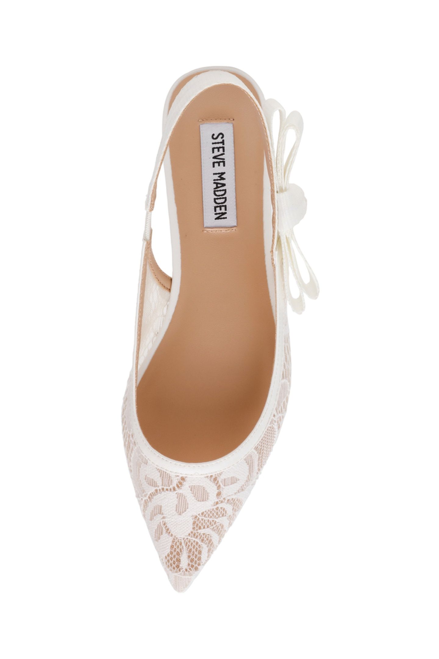 OLYVIA-L FLAT SHOES WHITE LACE 6