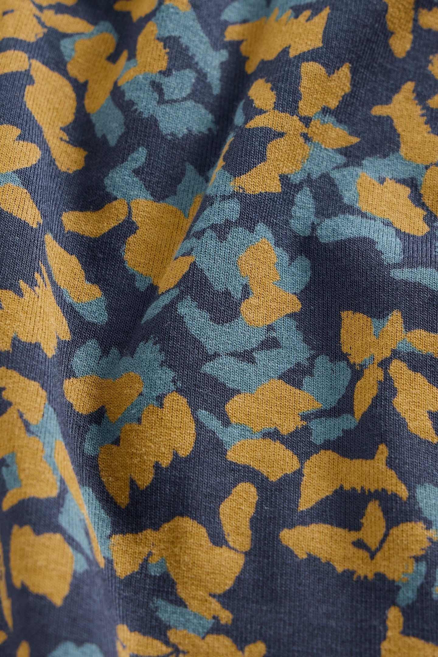 MILLIE JERSEY DRESS NAVY PRINT 8
