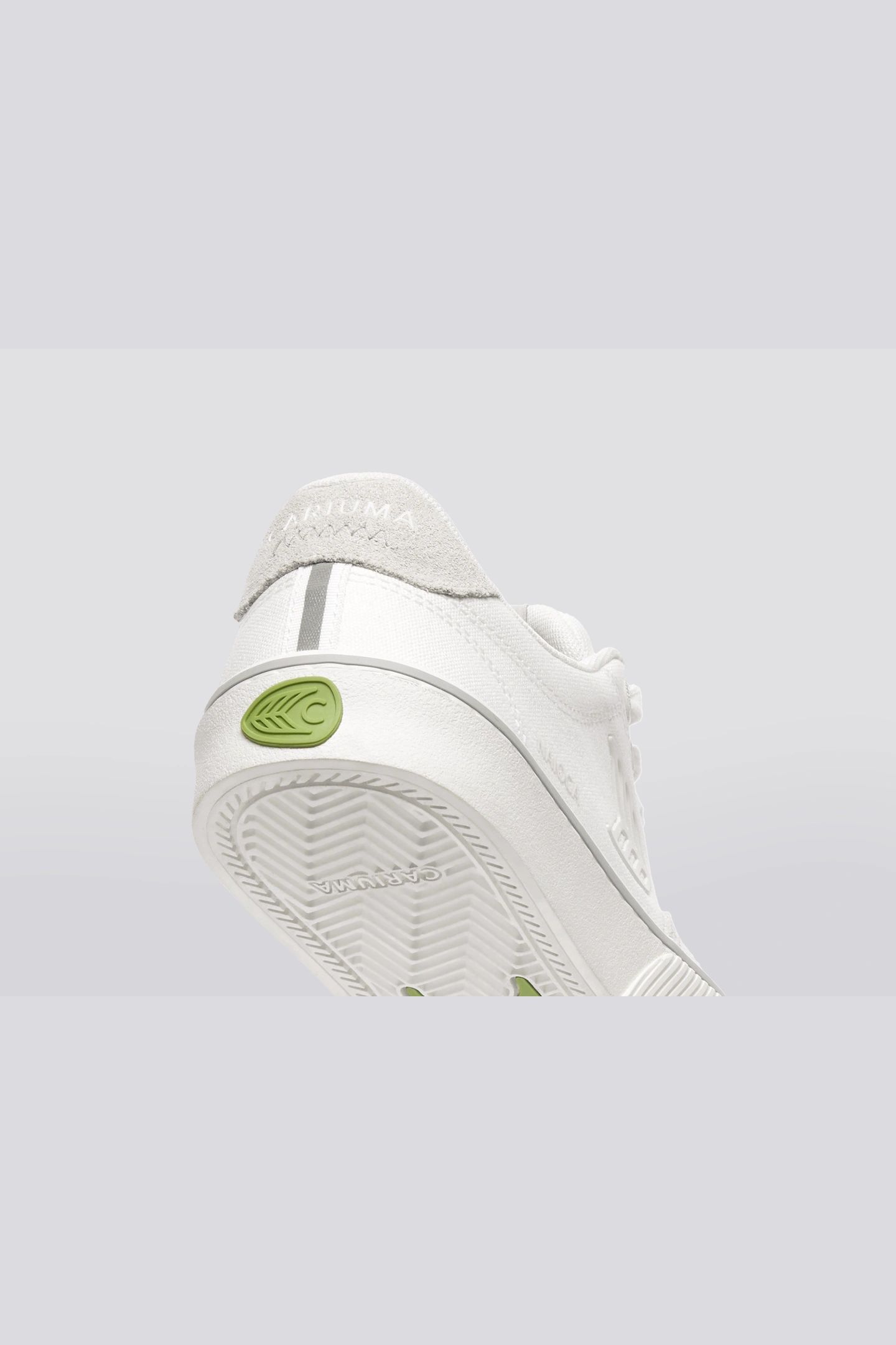 NAIOCA PRO SUEDE AND CANVAS STRIPE SMOKE WHITE 2