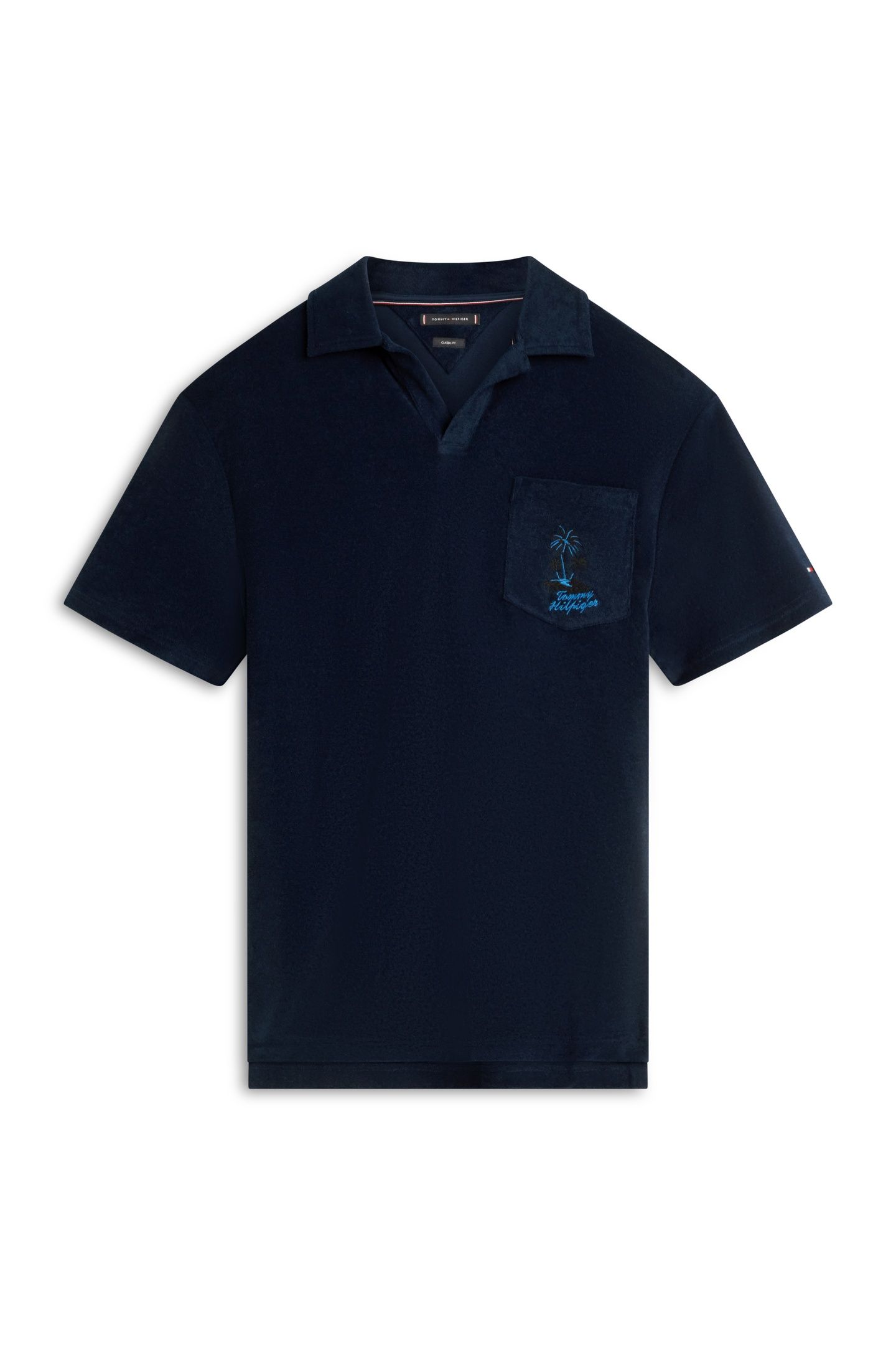 TOWELLING GRAPHIC CARBON NAVY 4