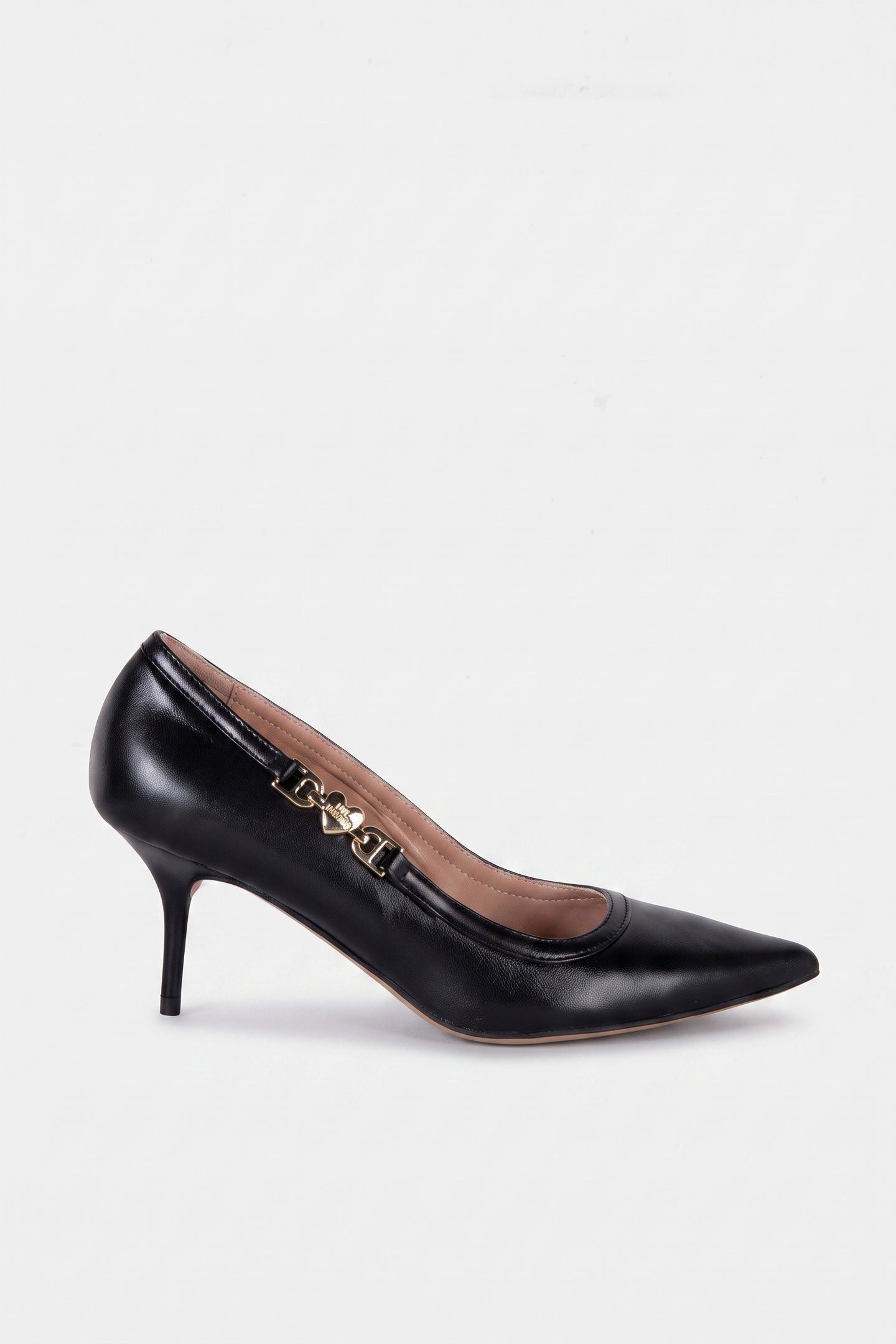 GOATSKIN PUMP BLACK 1