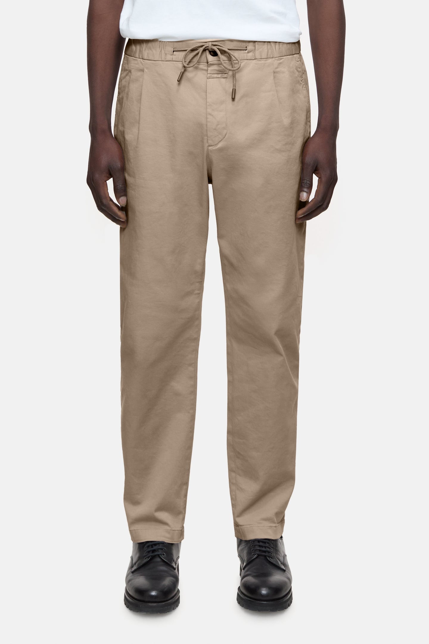 VIGO TAPERED PANTS NATURAL LINEN 1