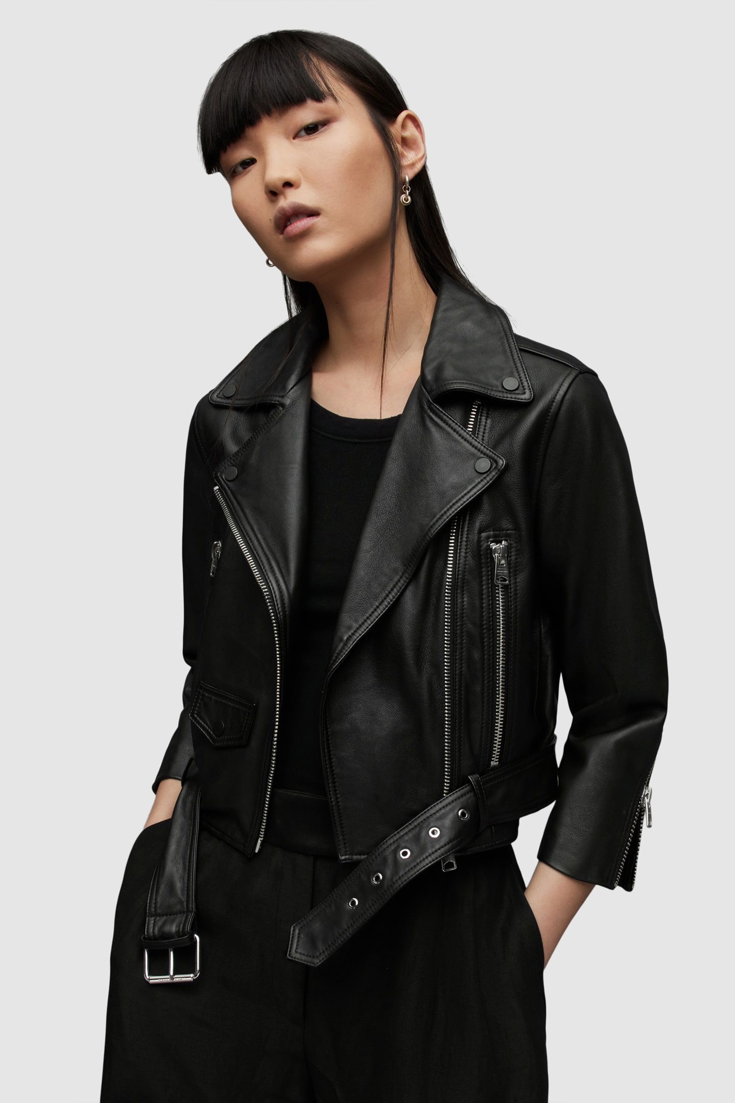 BROOKES BIKER BLACK 2