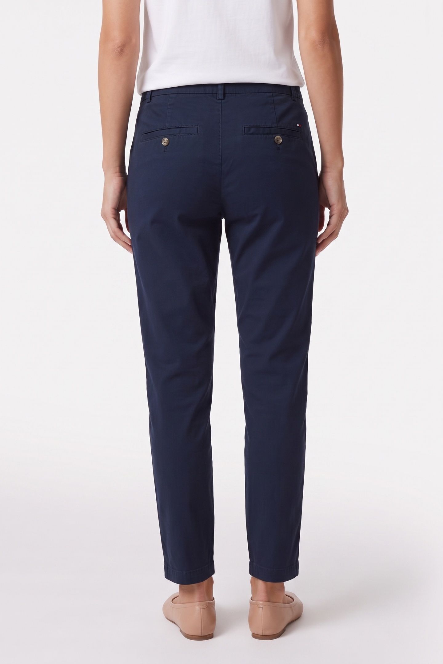 COTTON SLIM STRAIGHT DARK NIGHT NAVY 2
