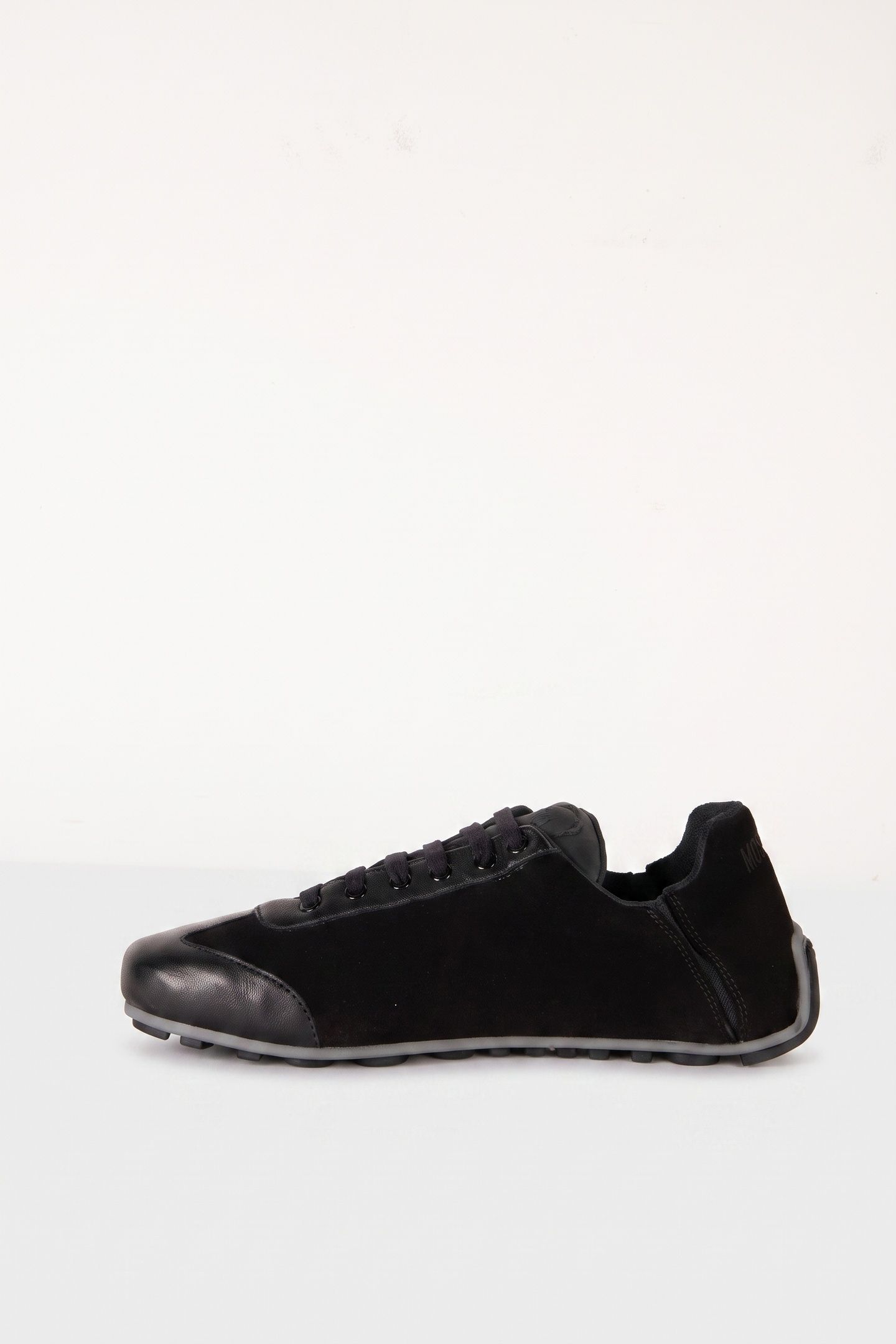 CALFSKIN SNEAKERS BLACK 2