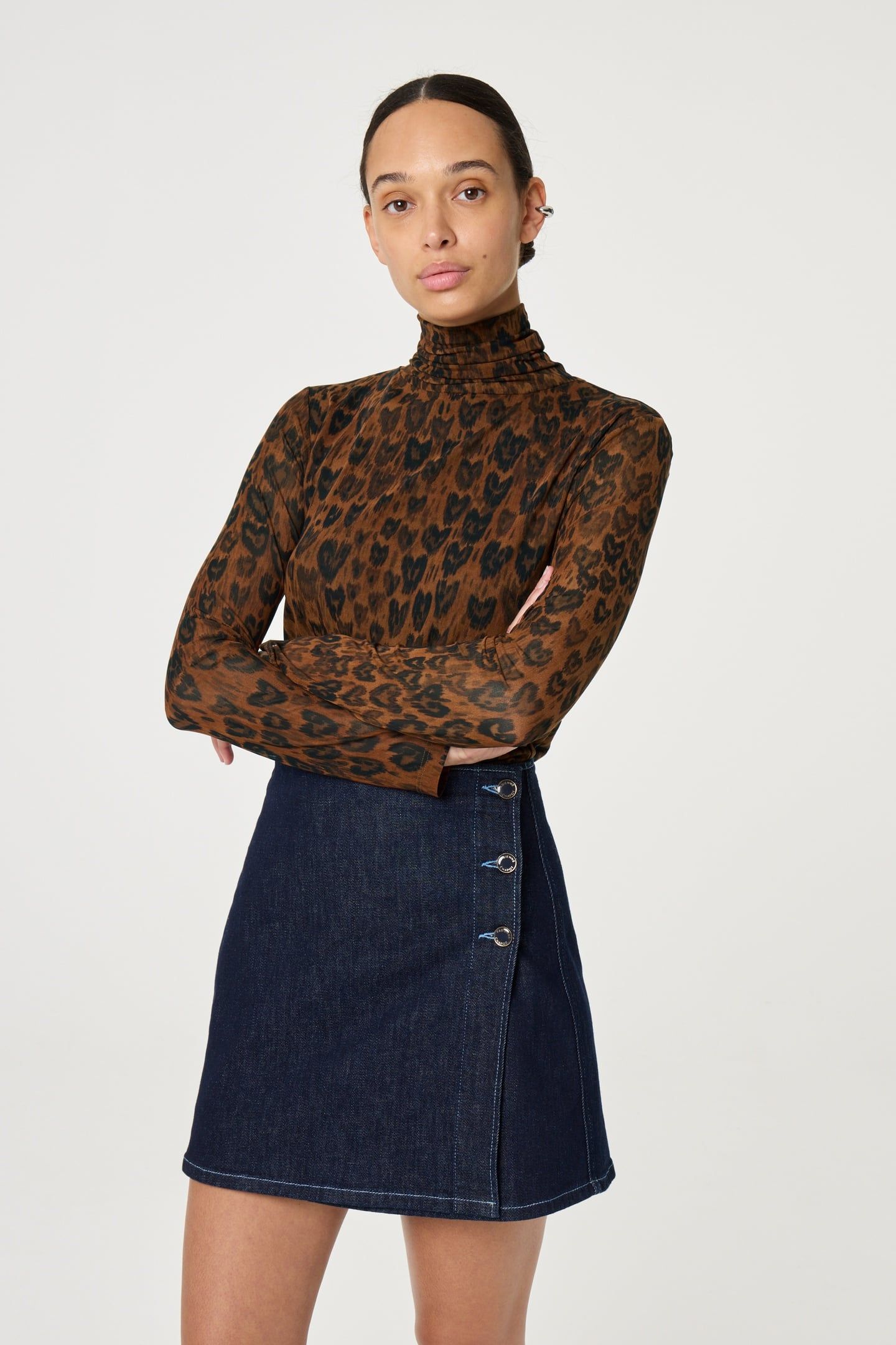 CARA SKIRT RINSED 2